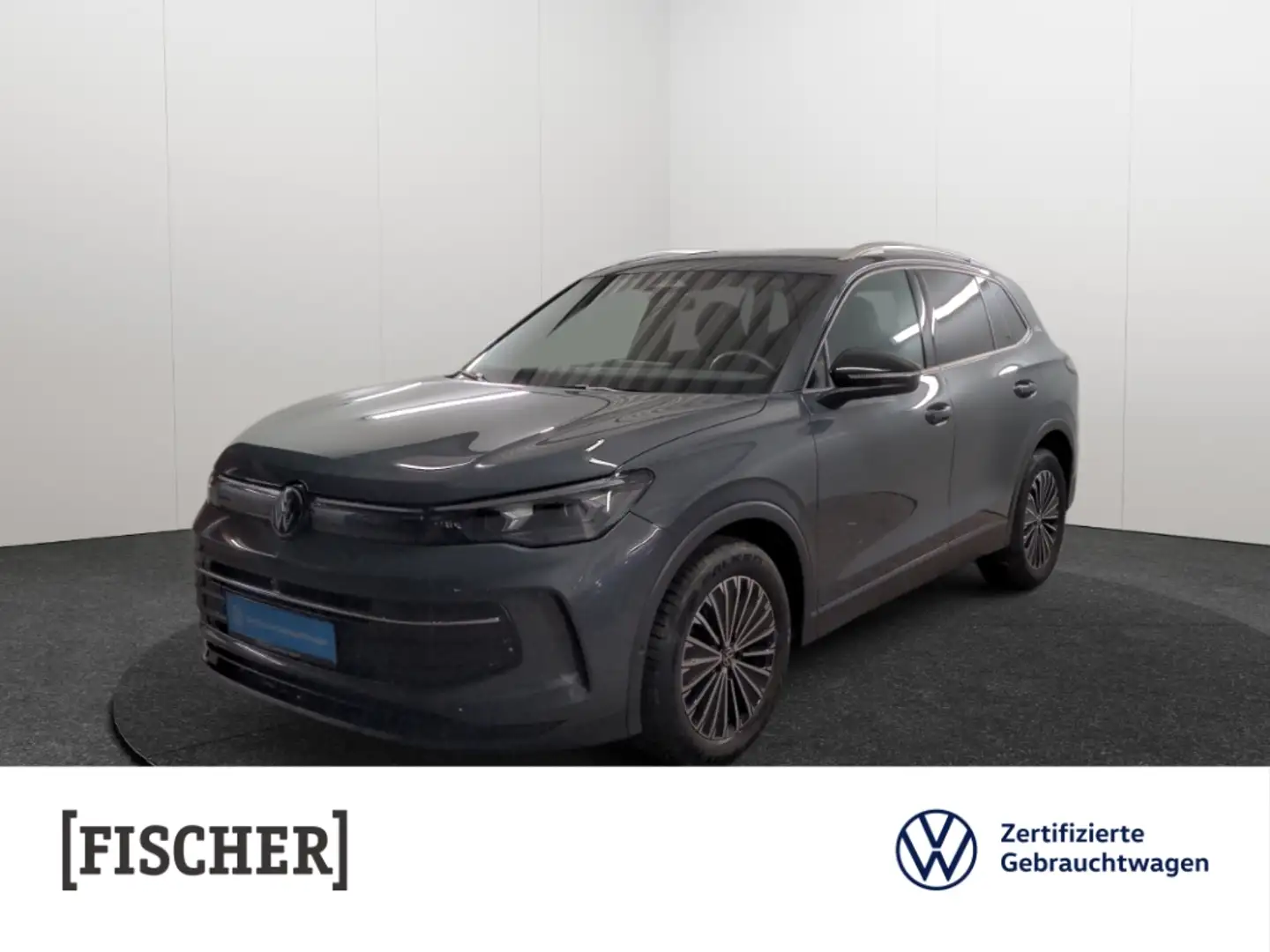 Volkswagen Tiguan 1.5 eTSI DSG Goal Matrix AHK Navi 360° ACC Grau - 1
