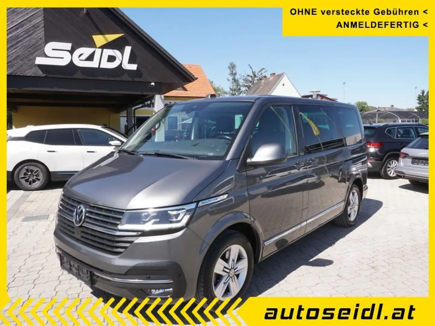 Volkswagen T6.1 Multivan Cruise 2,0 TDI 4Motion DSG *VIRTUAL+STHZG+LED* Grau - 1