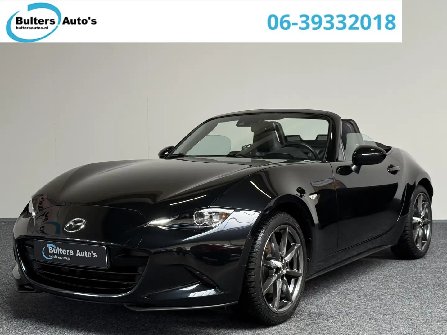Mazda MX-5 2.0 SkyActiv-G 160 GT-M | LEDER | KEYLESS | BOSE | Zwart - 1