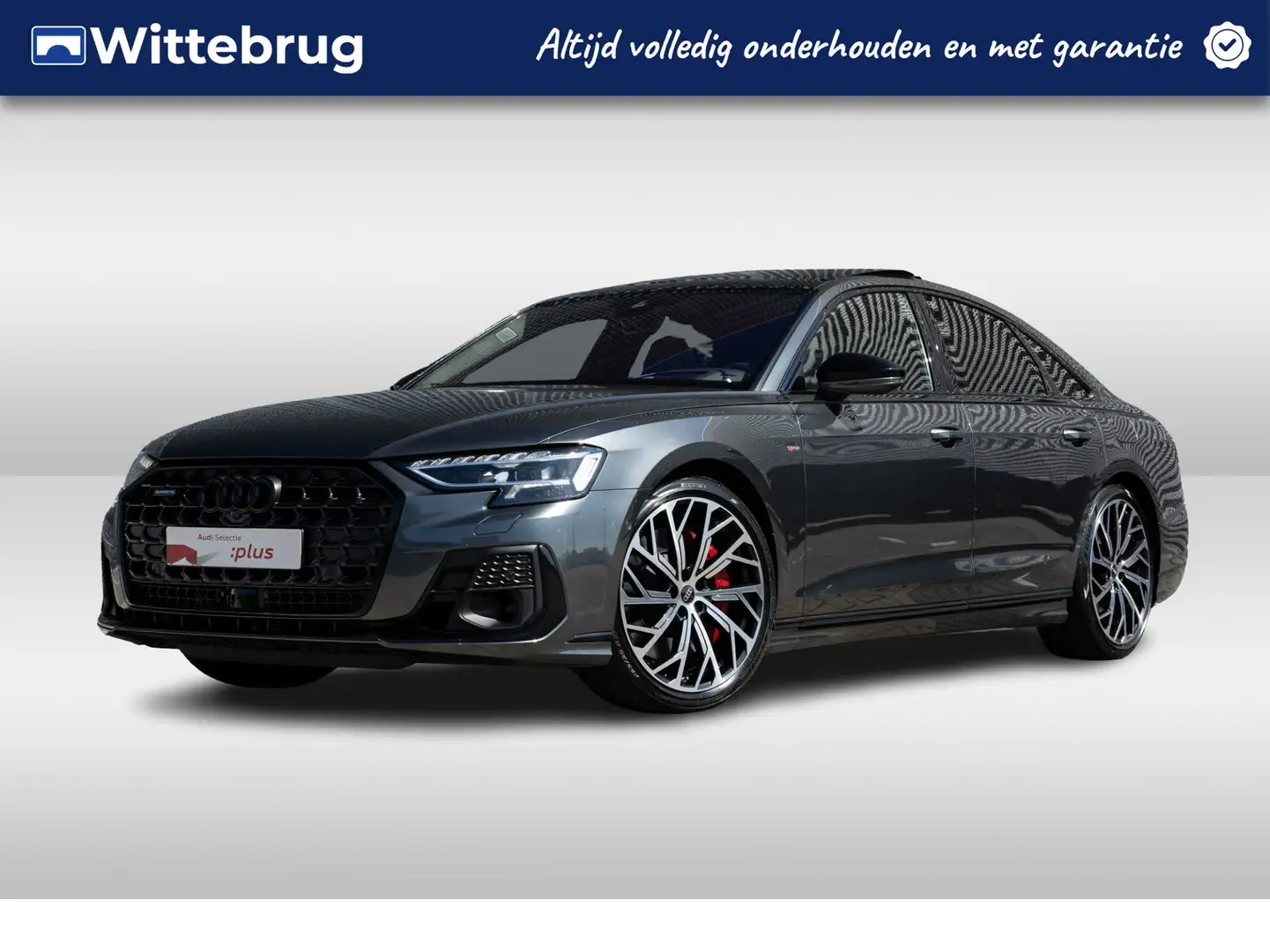 Audi A8 60 TFSI e 462pk tiptronic quattro S Line | Panoram Grau - 1