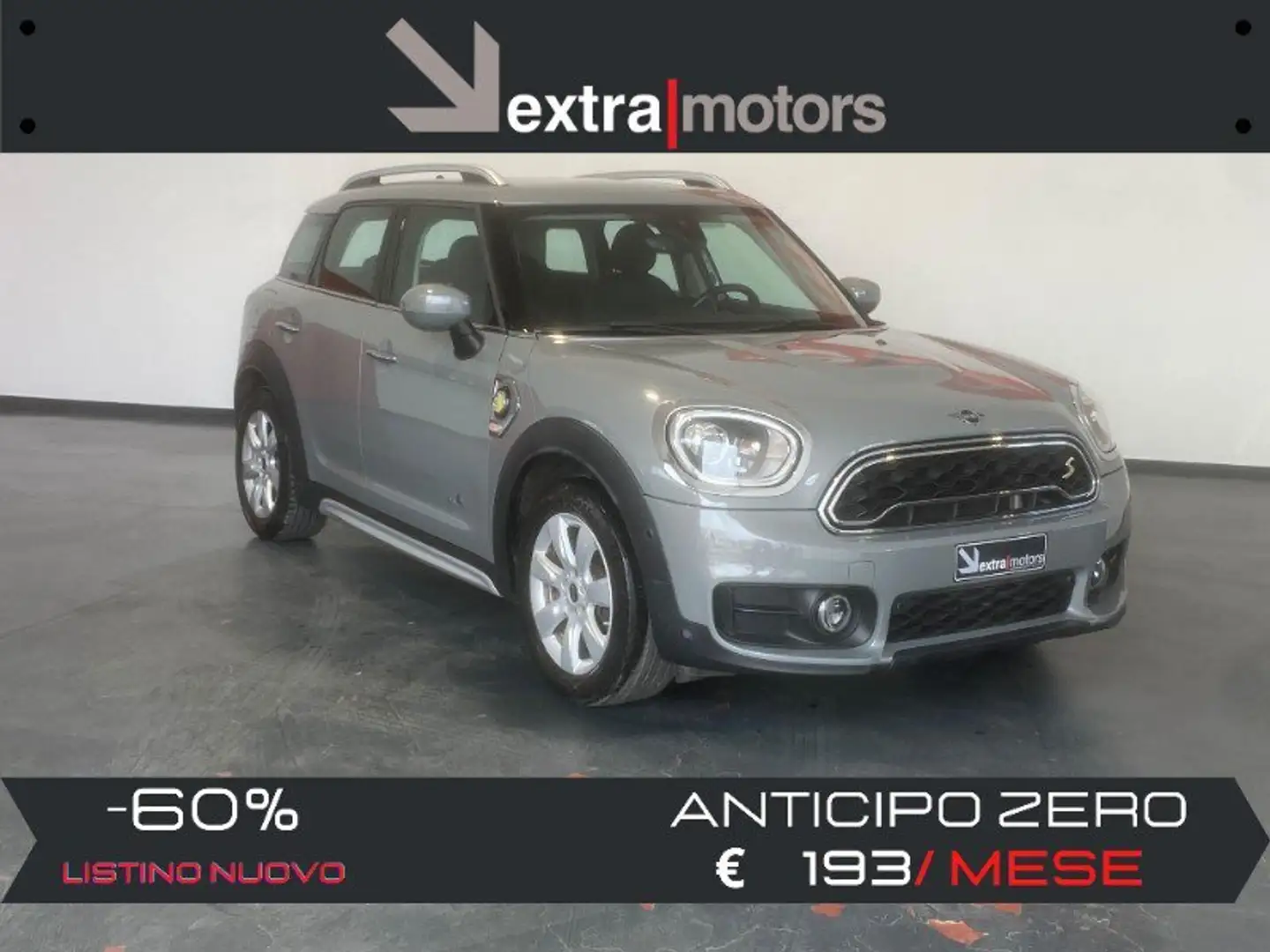 MINI Cooper Countryman 1.5 COOPER SE ALL4 BUSINESS AUT. siva - 1