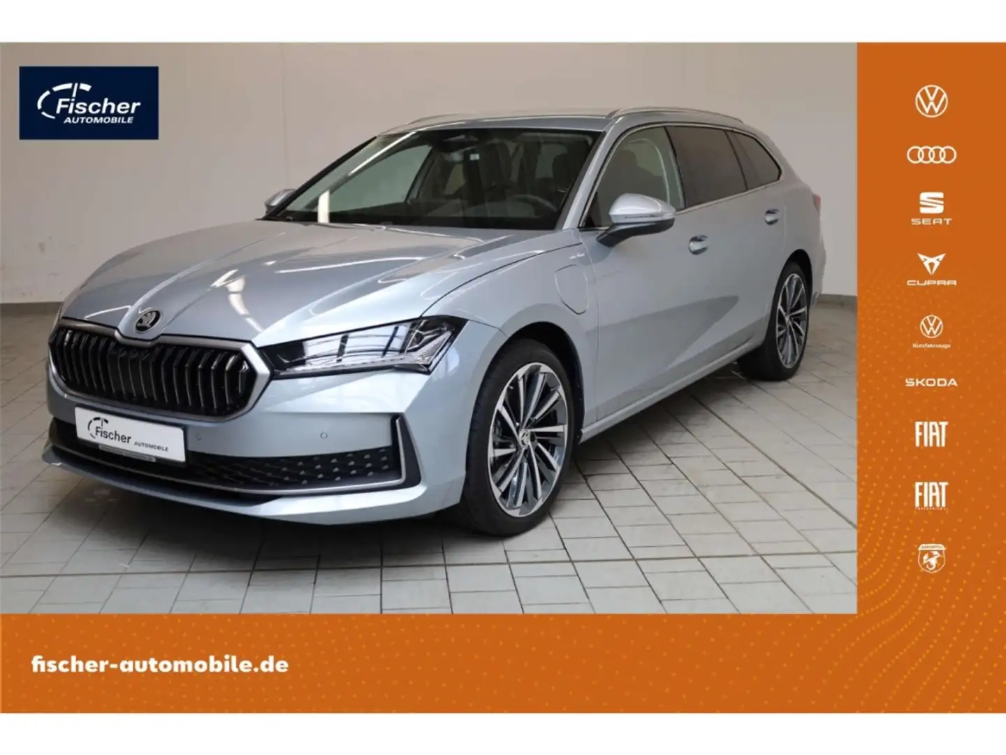 Skoda Superb Combi 1.5 TSI iV Laurin & Klement Silber - 1