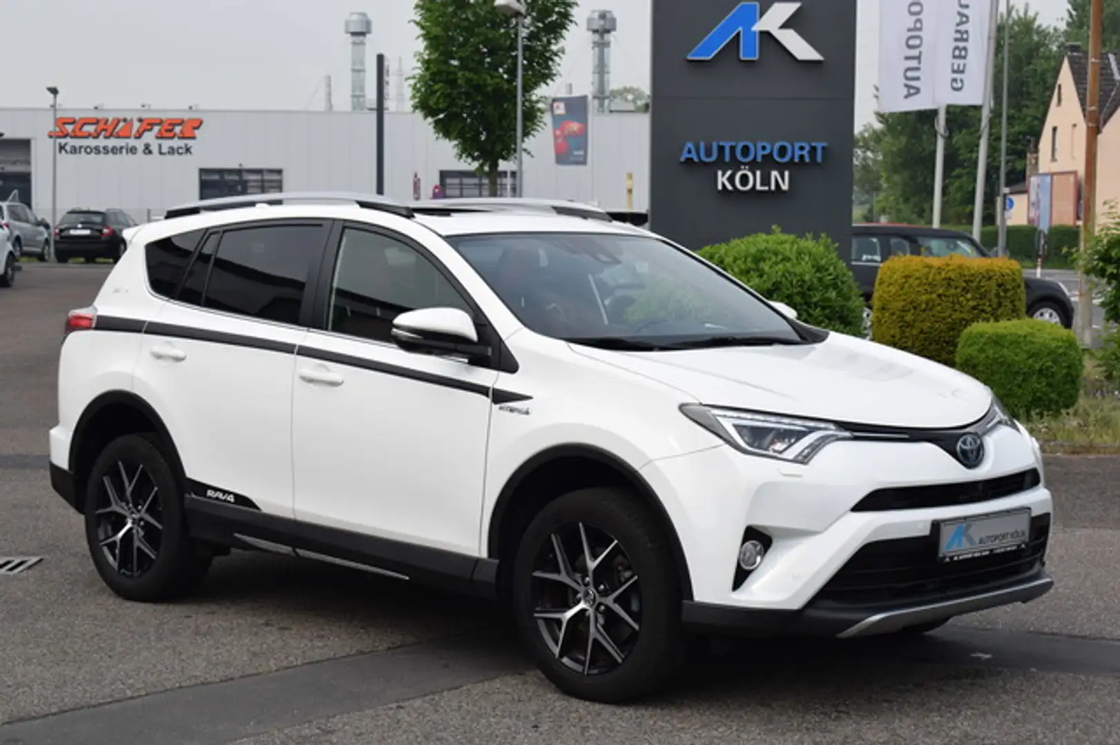 Toyota RAV 4 Style Selection Hybrid*Leder/ 29100 km** Wit - 1