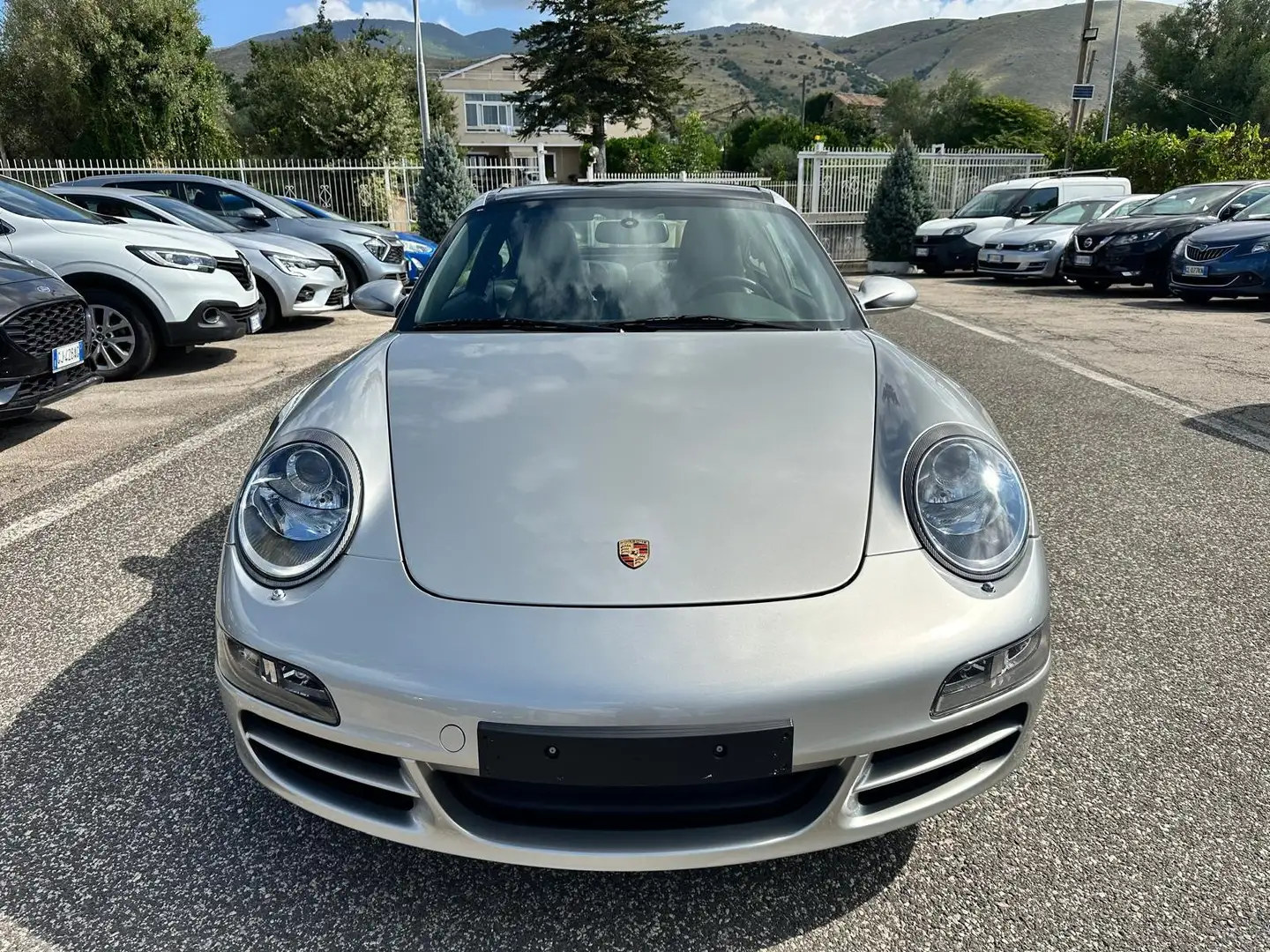 Porsche 911 TARGA 4 Argent - 2