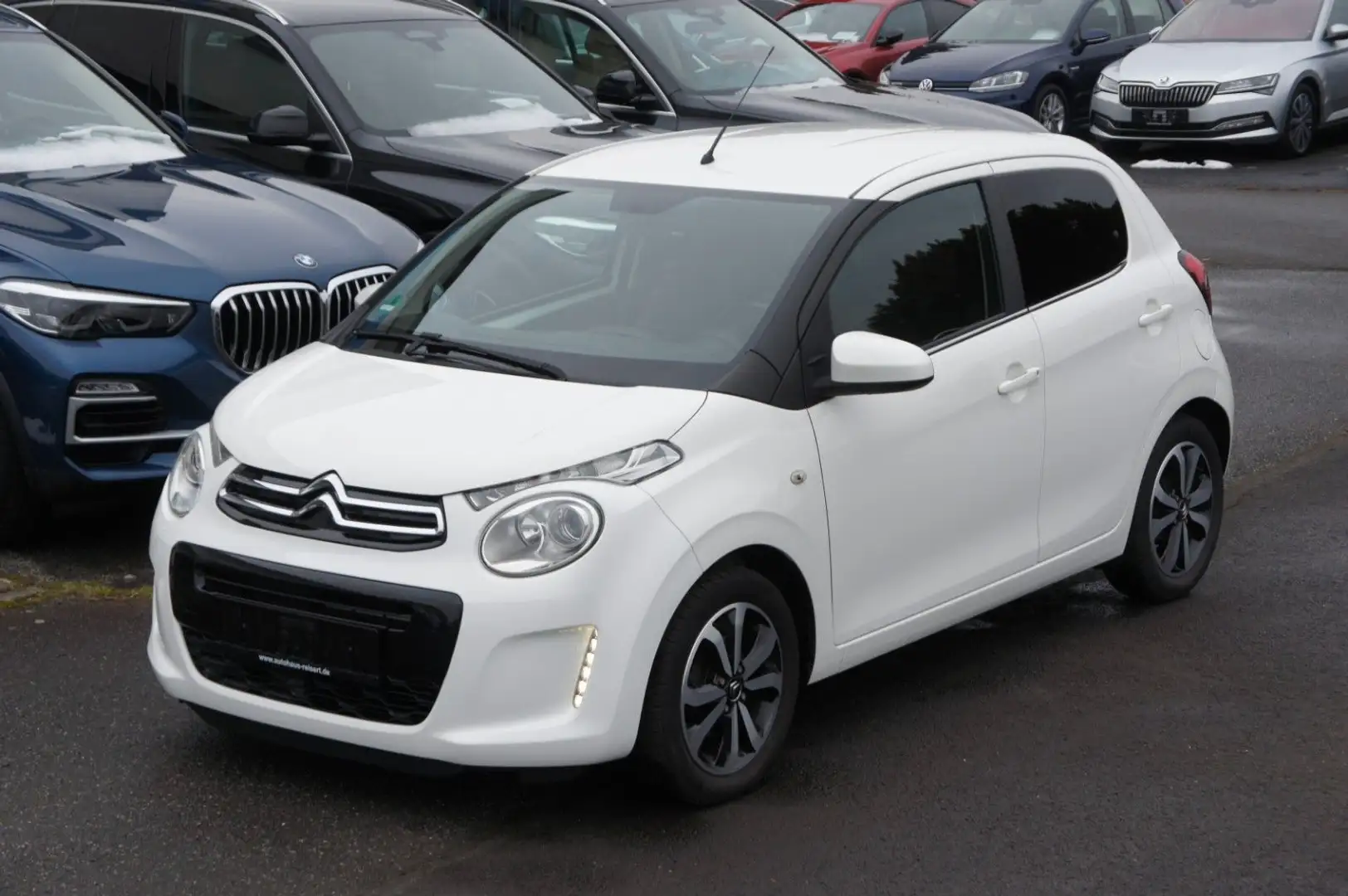 Citroen C1 Shine *5TÜRER*KLIMAAUTO*KAM*SHZ*ALU*APP Weiß - 1