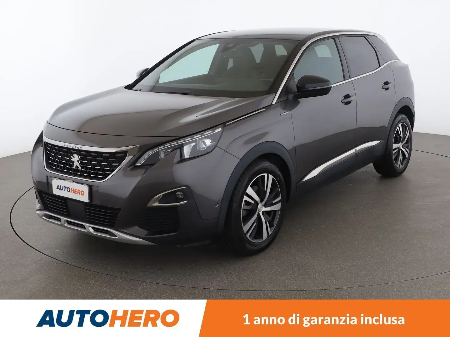 Peugeot 3008 1.6 Blue-HDi GT Line 120 CV Grigio - 1