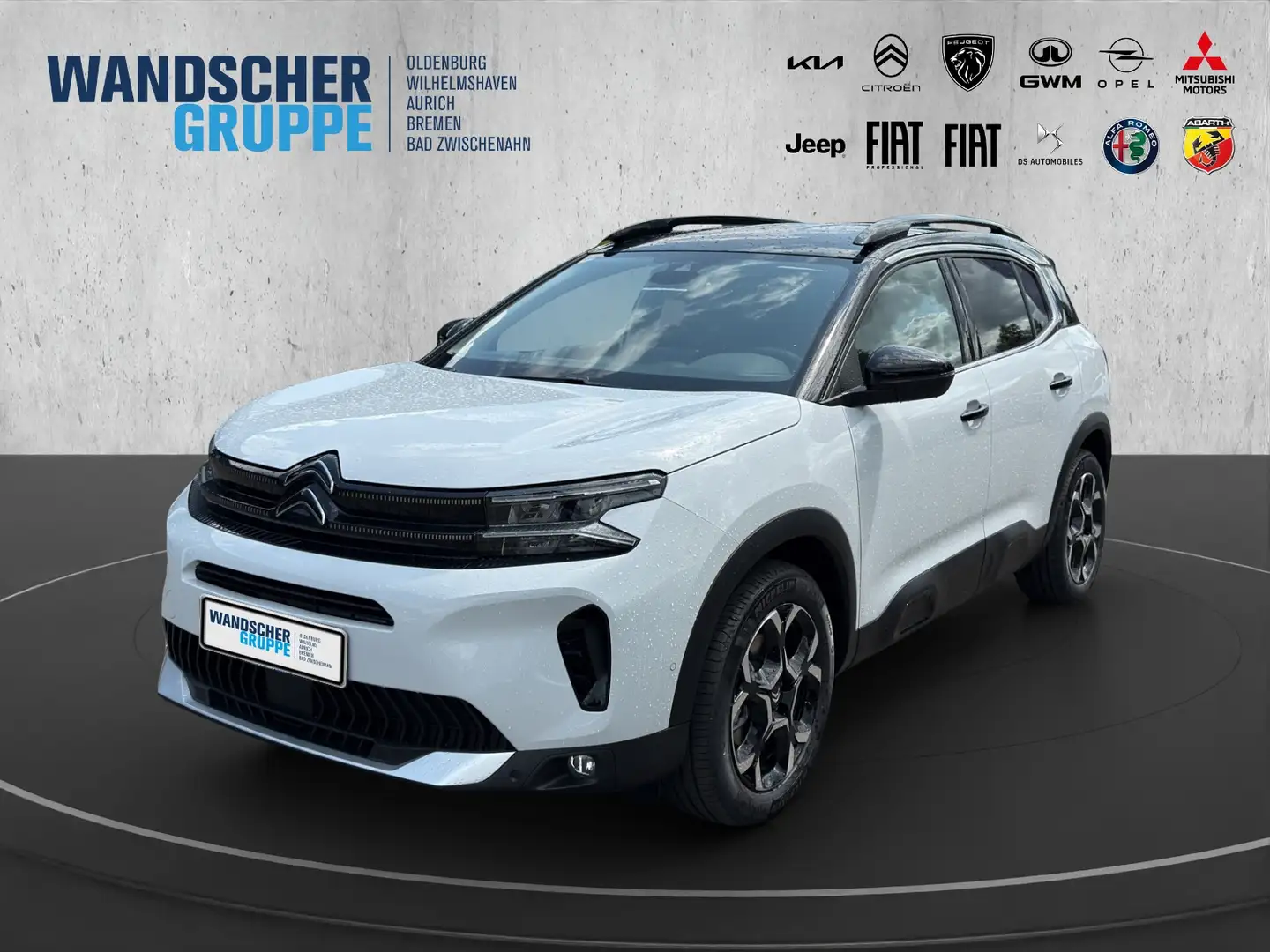 Citroen C5 Aircross 1.2 145 MAX +Navi+LED+SHZ+KeyLess Weiß - 1