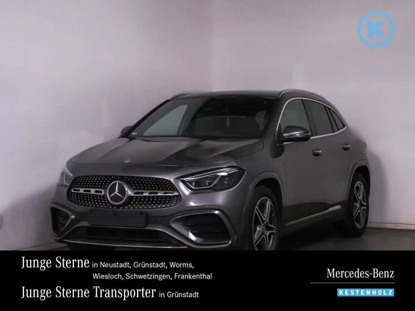 Mercedes-Benz GLA 180 GLA 180 AMG+STHZ+DISTRO+PANO+360°+HUD+MLED+KEYLE Grigio - 1
