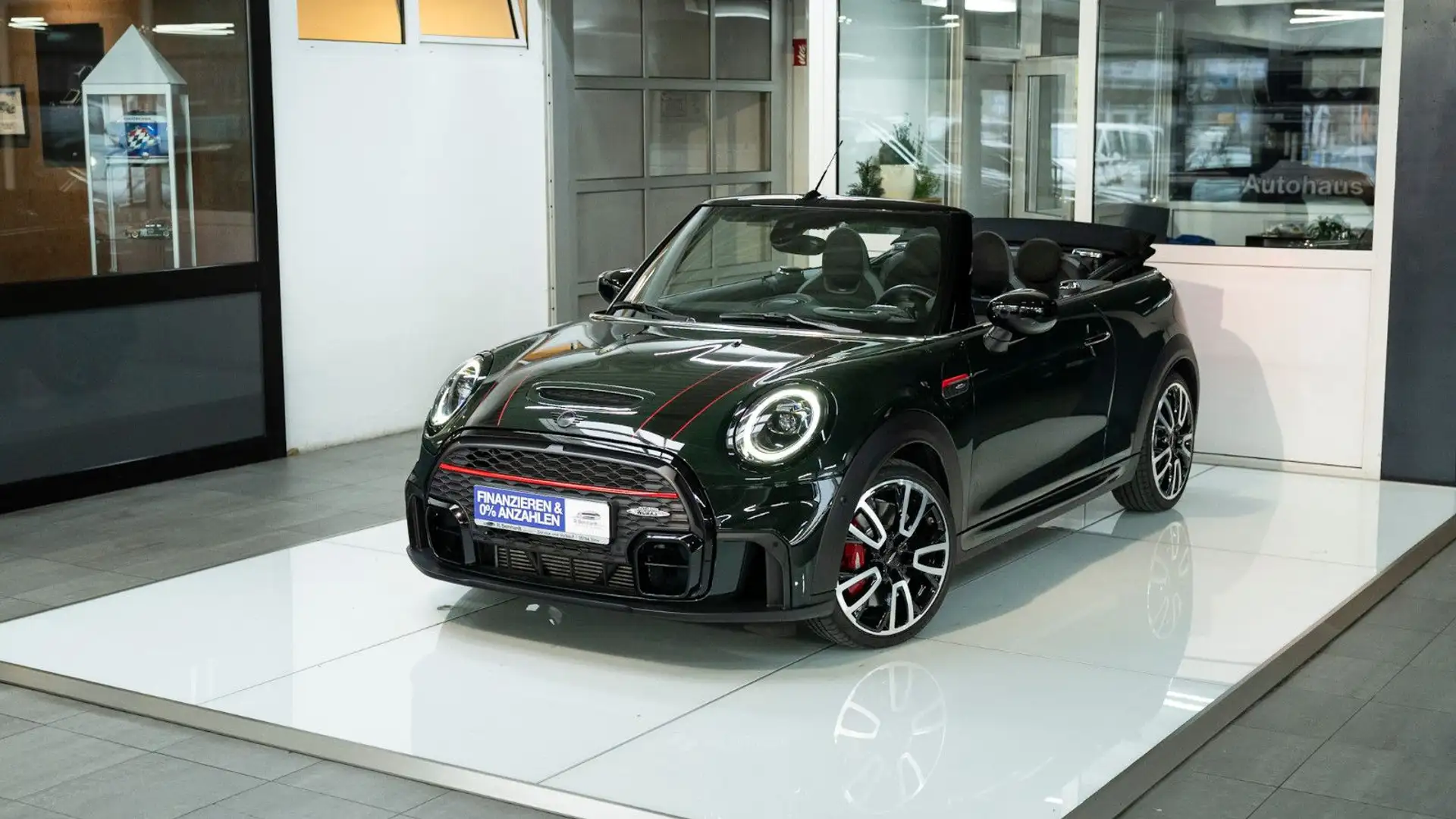 MINI John Cooper Works Cabrio Har&Kar HeadUp AdFW RFK Grün - 1