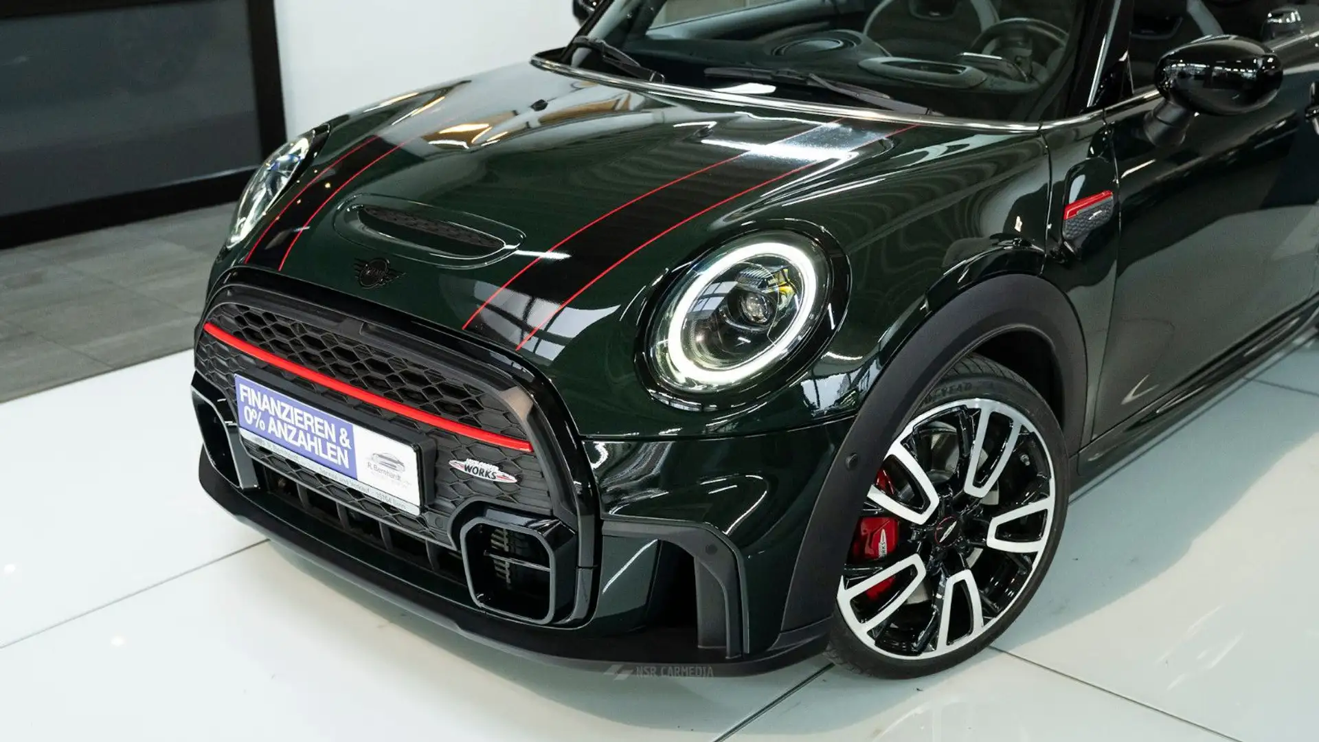 MINI John Cooper Works Cabrio Har&Kar HeadUp AdFW RFK Grün - 2