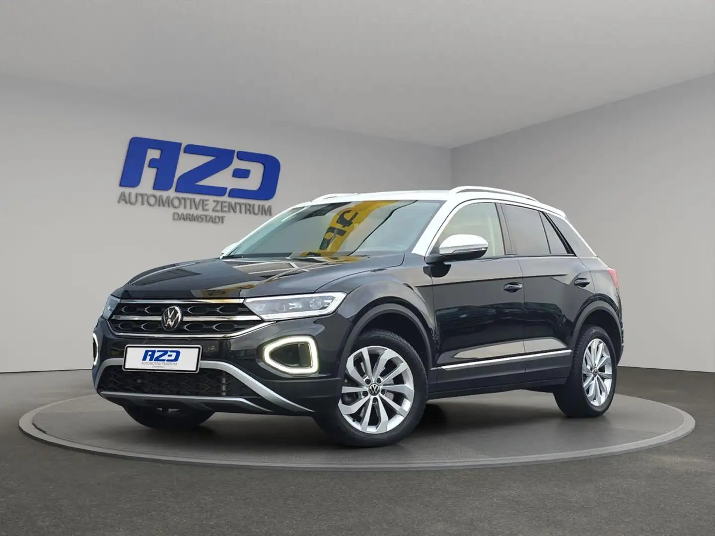 Volkswagen T-Roc 2.0 TDI DSG T-LEDER ACC NAVI LED R-KAM APP Schwarz - 1