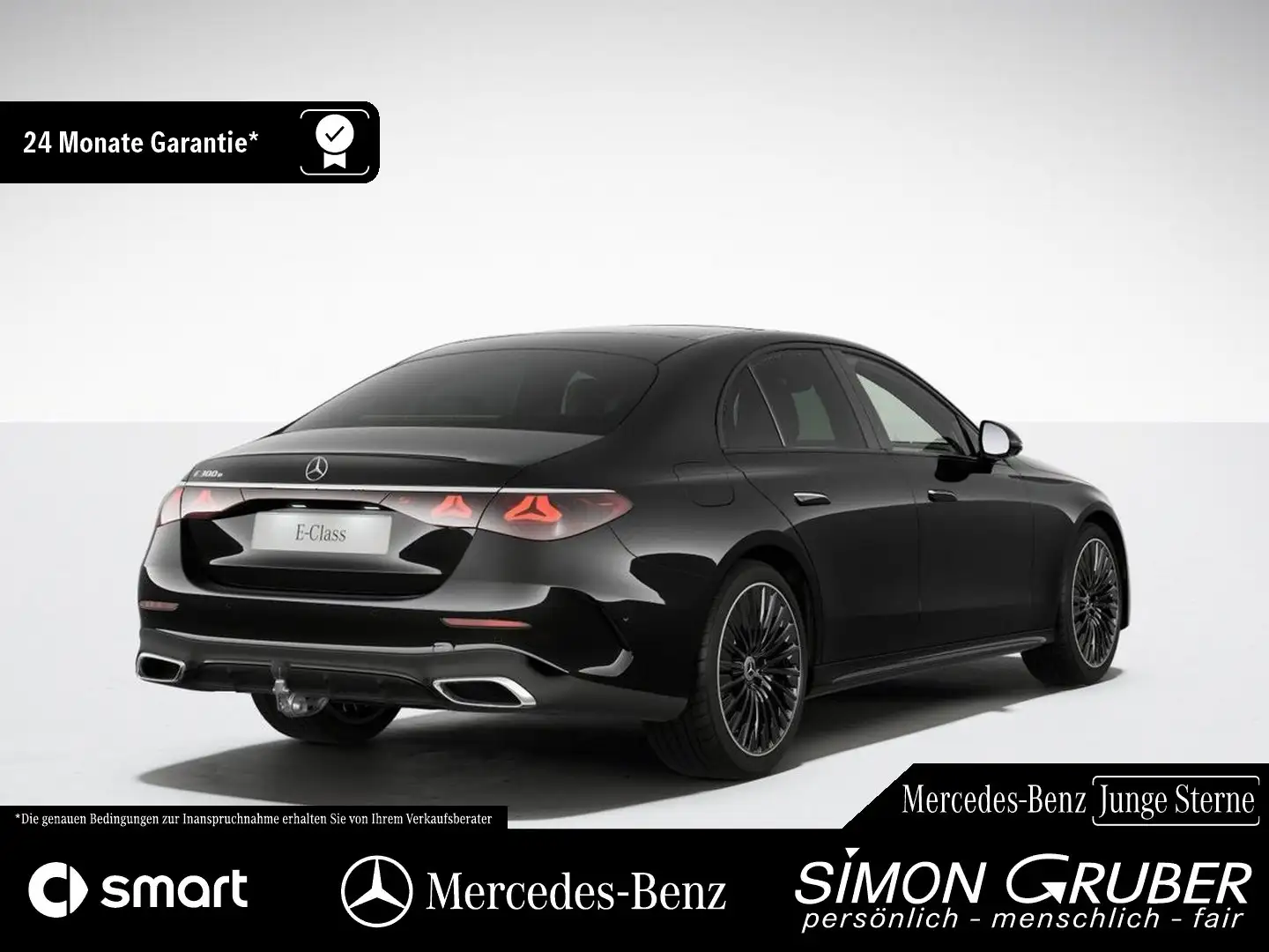 Mercedes-Benz E 300 e AMG Pano Sitzklima Airmatic Superscreen Schwarz - 2