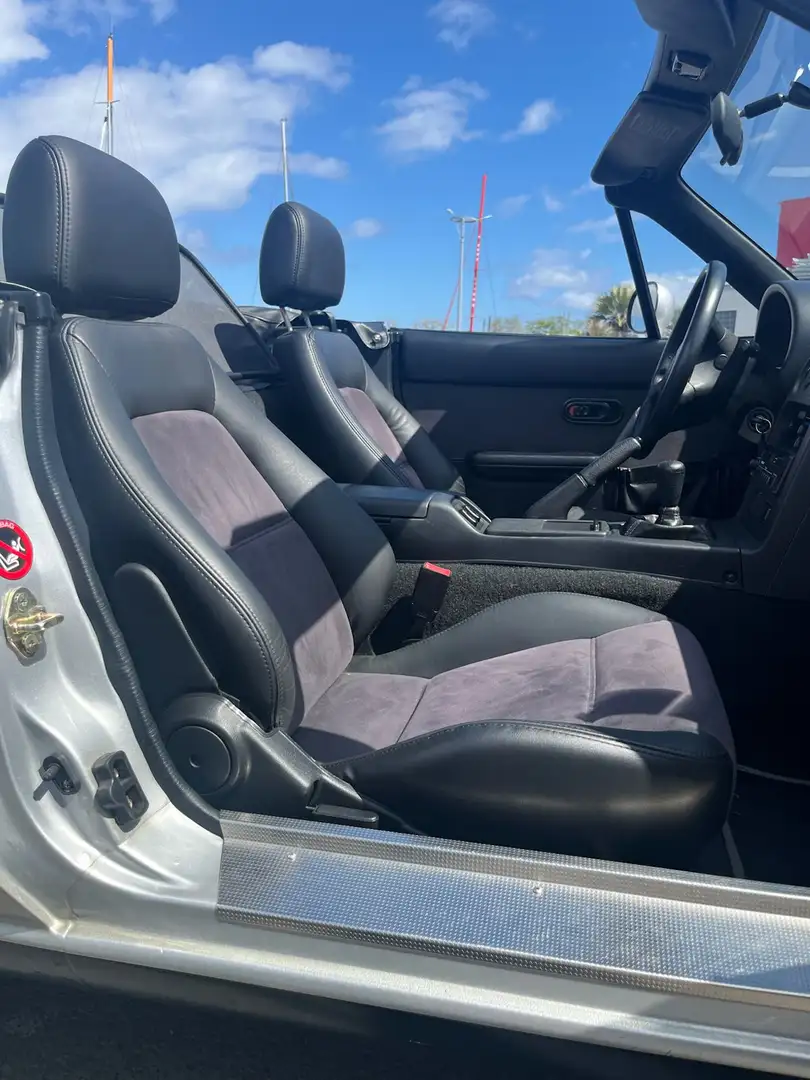 Mazda MX-5 MX5 Cabriolet 1.6i Soft Top Gris - 2