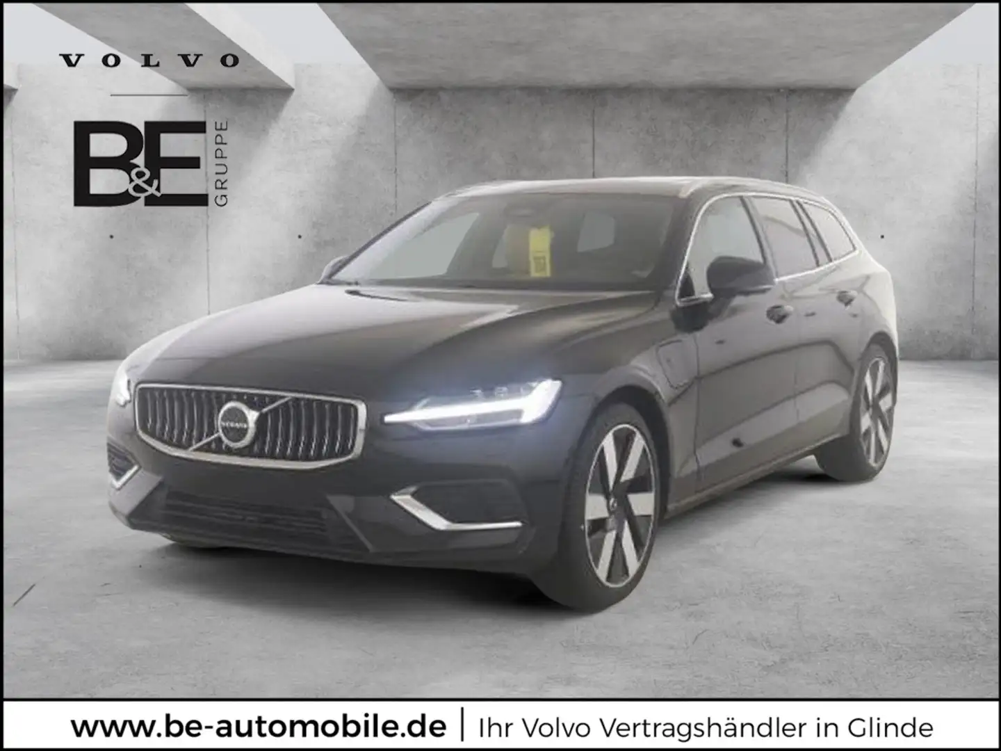 Volvo V60 T6 Ultra Bright Recharge Plug-In Hybrid AWD Schwarz - 1