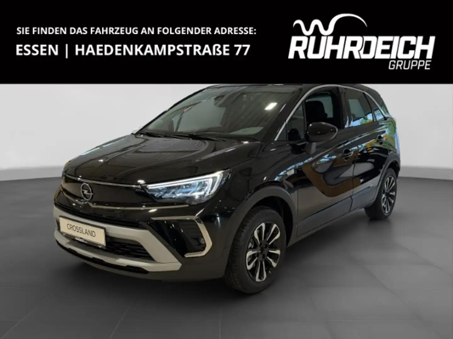 Opel Crossland Elegance-Paket 1.2 LED NAVI PDC KAMERA KLIMAAUTO Schwarz - 1