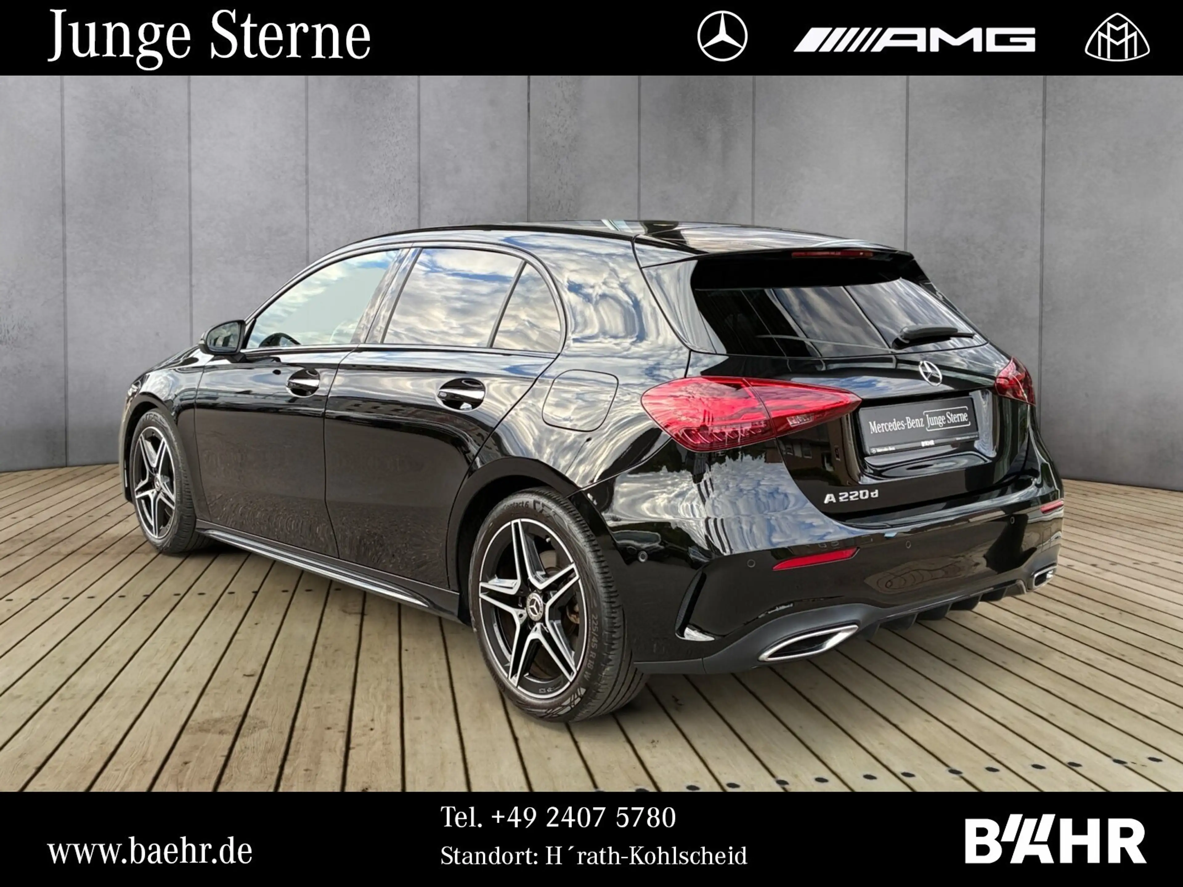 Mercedes-Benz A 220 A 220 d AMG+Night/MBUX/LED/Parktr.+RFK/LMR-18" — photo 3