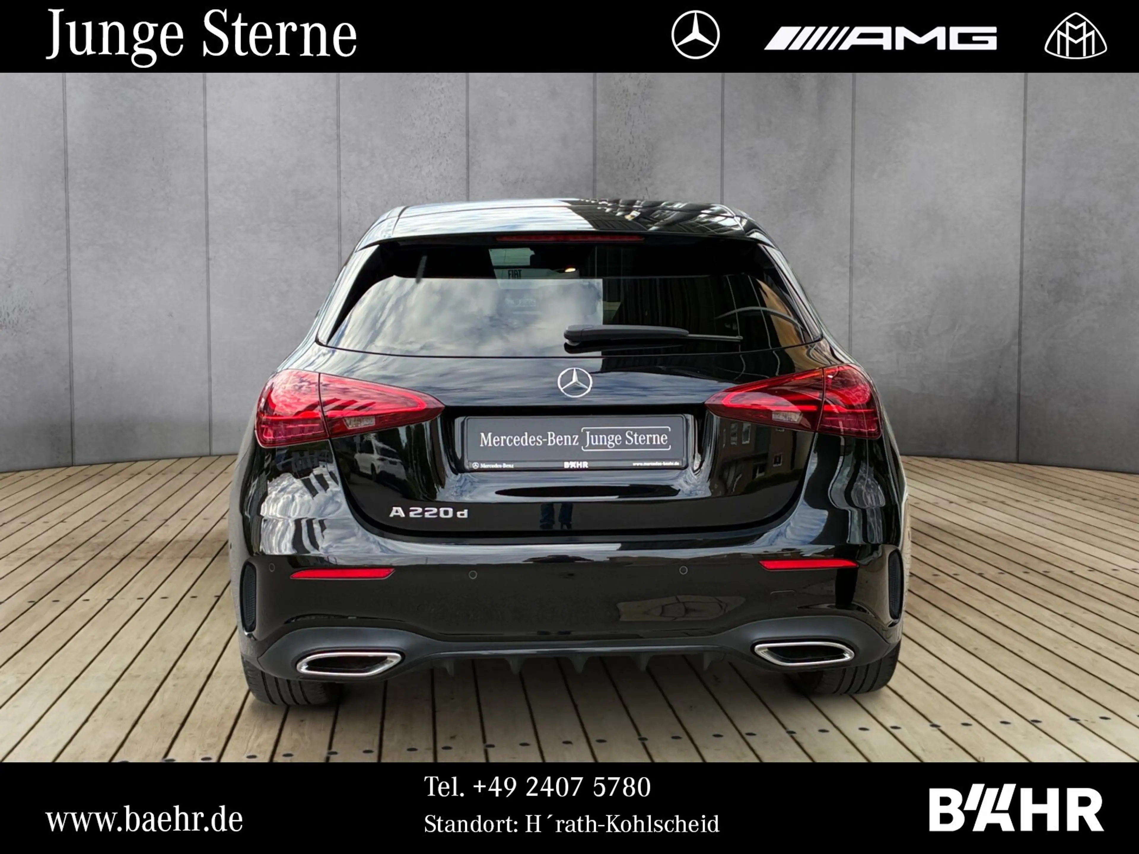 Mercedes-Benz A 220 A 220 d AMG+Night/MBUX/LED/Parktr.+RFK/LMR-18" — photo 8