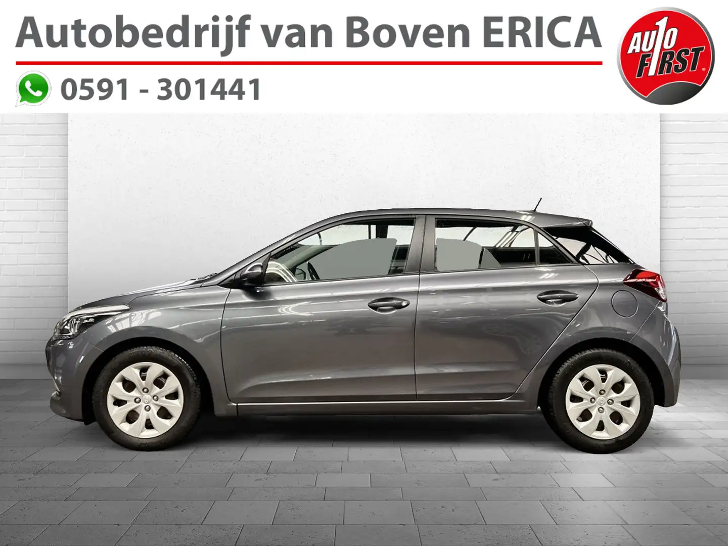 Hyundai i20 1.0 T-GDI Comfort Cruise Clima Navigatie Camera Grijs - 1