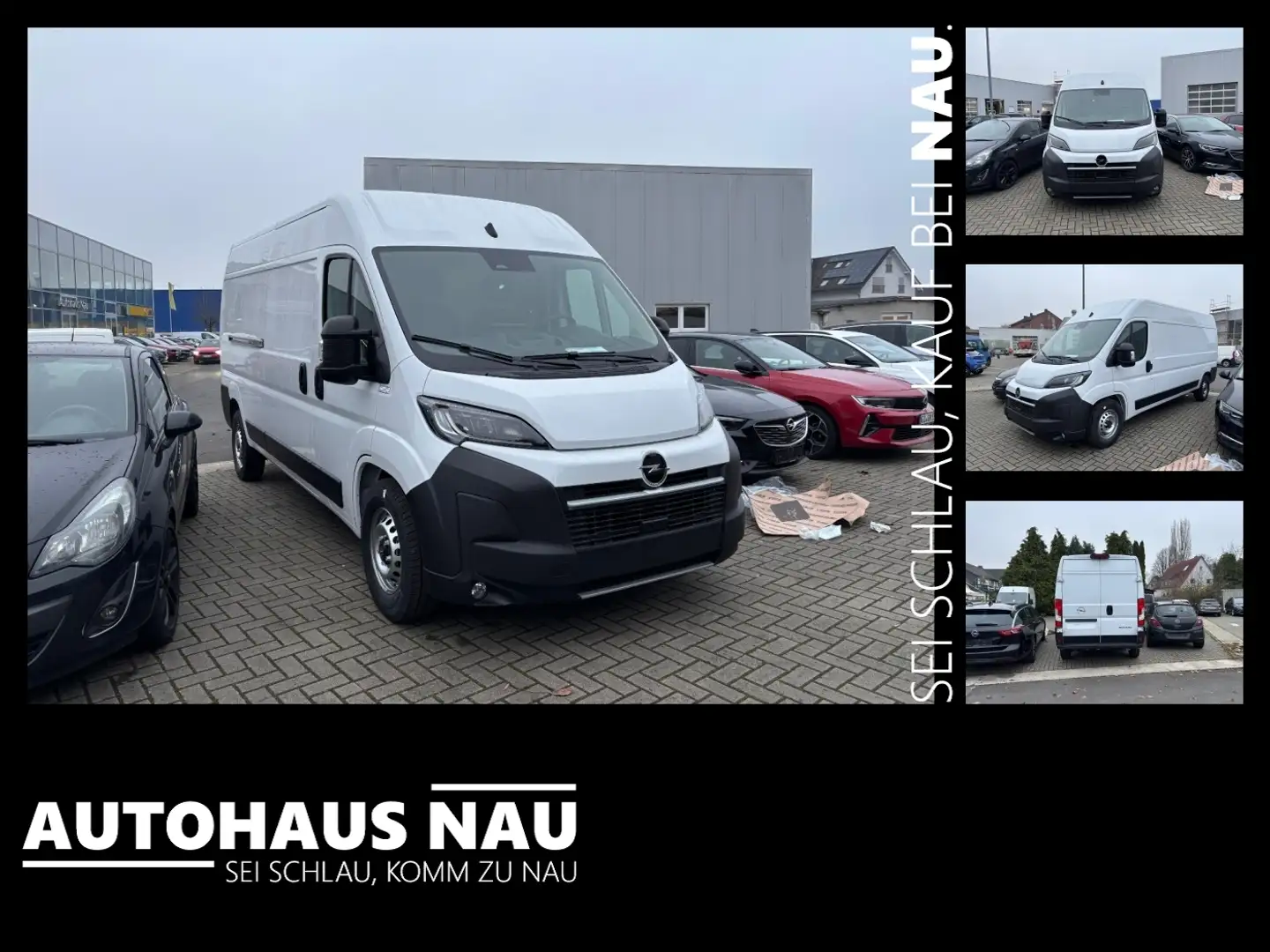 Opel Movano Cargo L3H2 mit Automatik für 31230€ netto i Weiß - 1