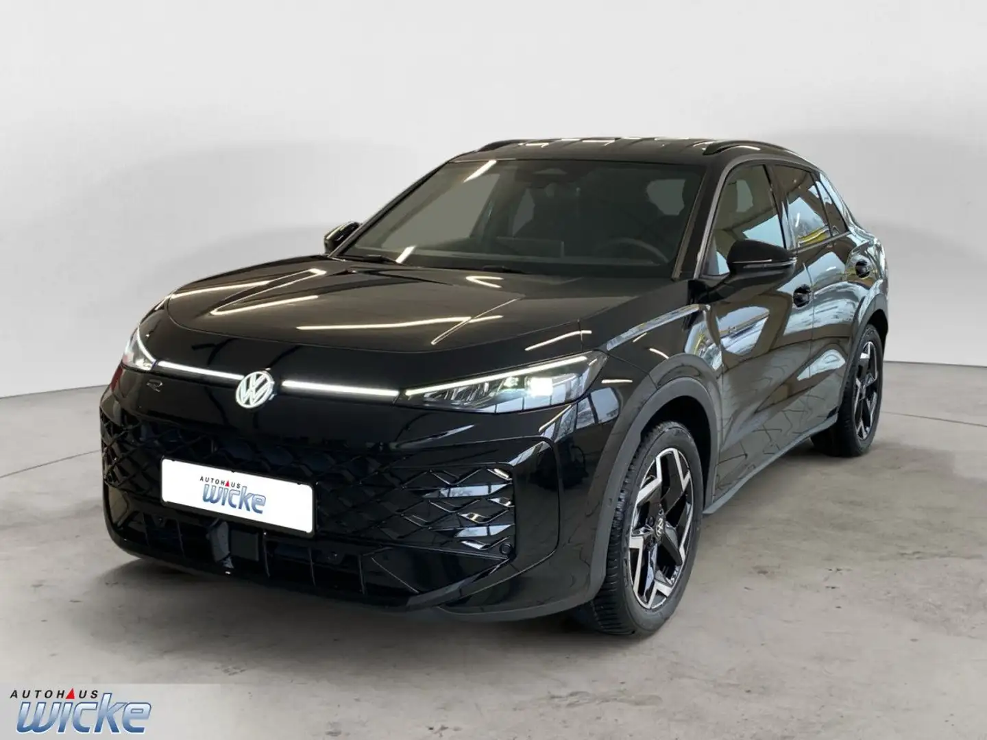 Volkswagen T-Roc 1.5 eTSI DSG R-Line APP CONNECT AHK KEYLESS Schwarz - 2