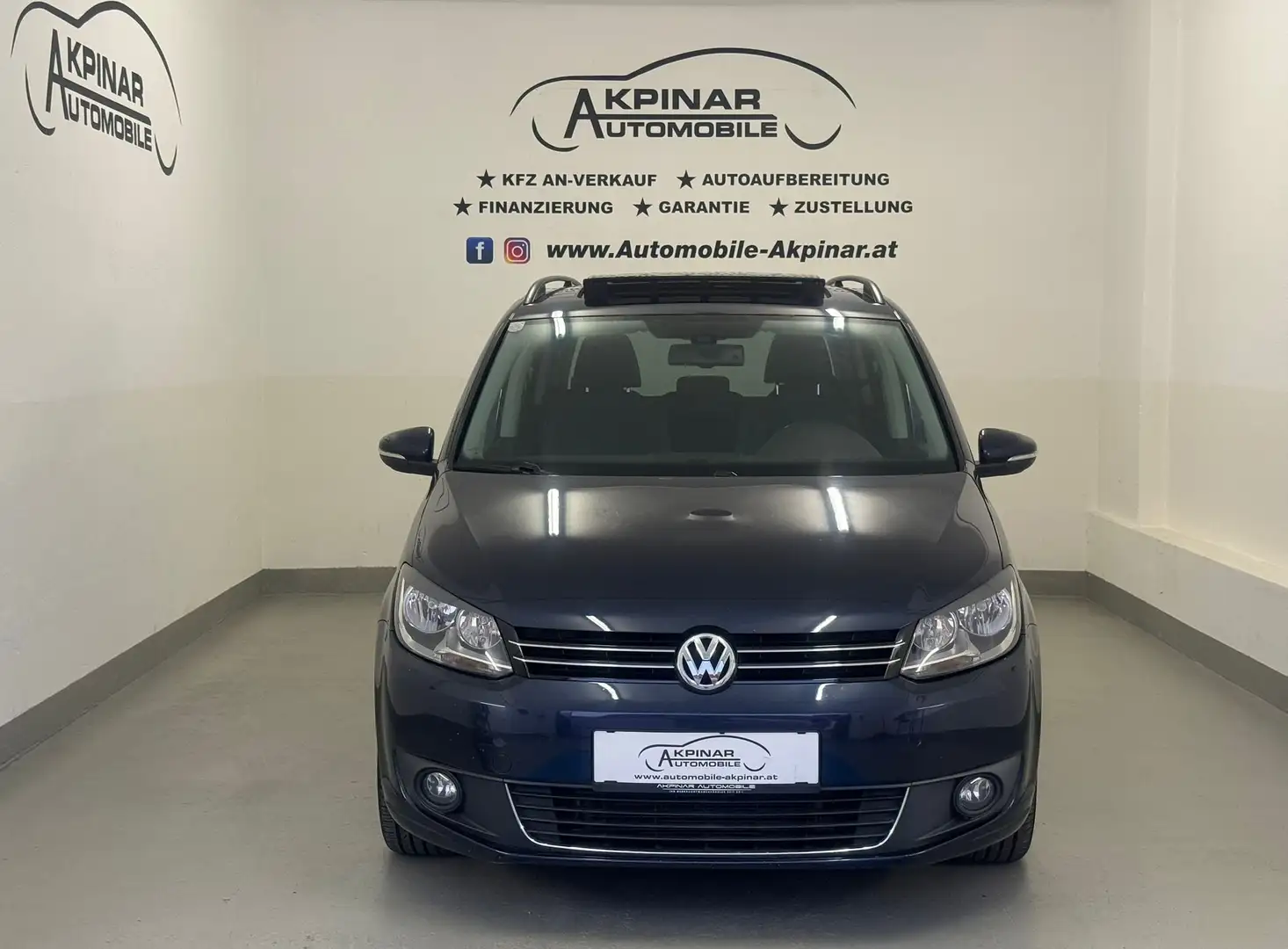 Volkswagen Touran Comfortline 1,6 BMT TDI DPF DSG Blau - 2
