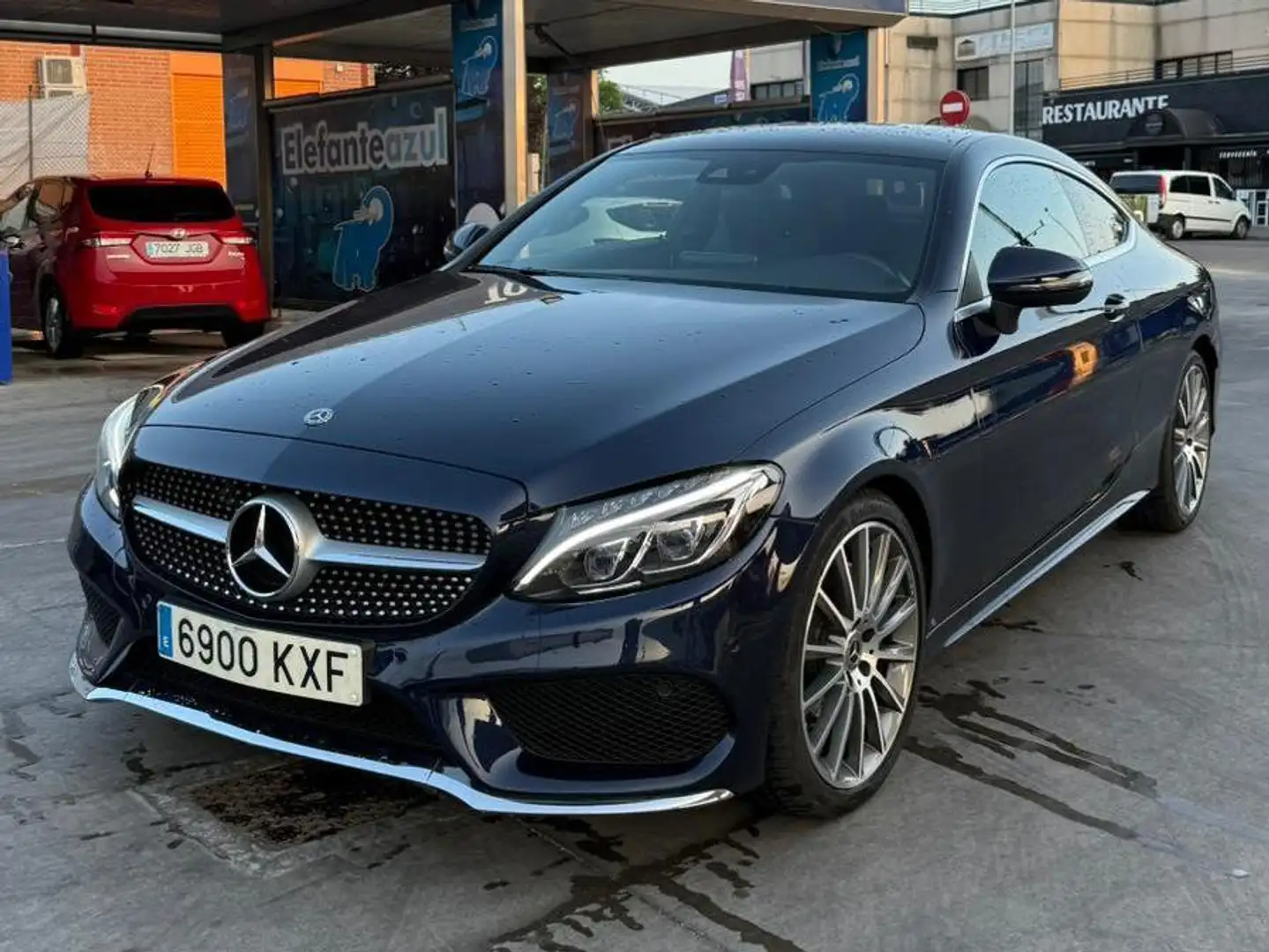 Mercedes-Benz C 220 C Coupé 220d 9G-Tronic (4.75) Azul - 1