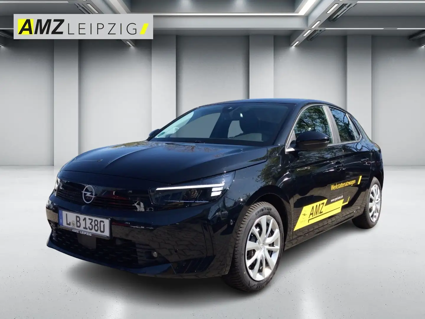 Opel Corsa F 1.2 SpurW KAM PDC SpurH Schwarz - 1