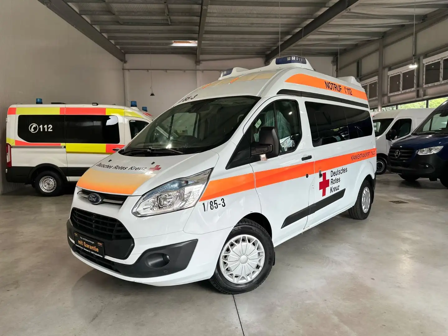 Ford Transit Custom 330 L2/H2 *KTW*KRANKENTRANSPORT* Blanc - 1