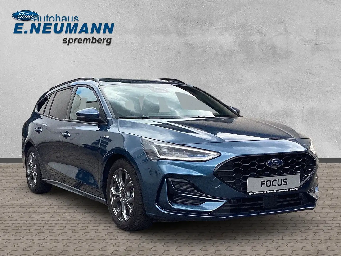Ford Focus Turnier ST-Line*MATRIX-LED*NAVI* Bleu - 2
