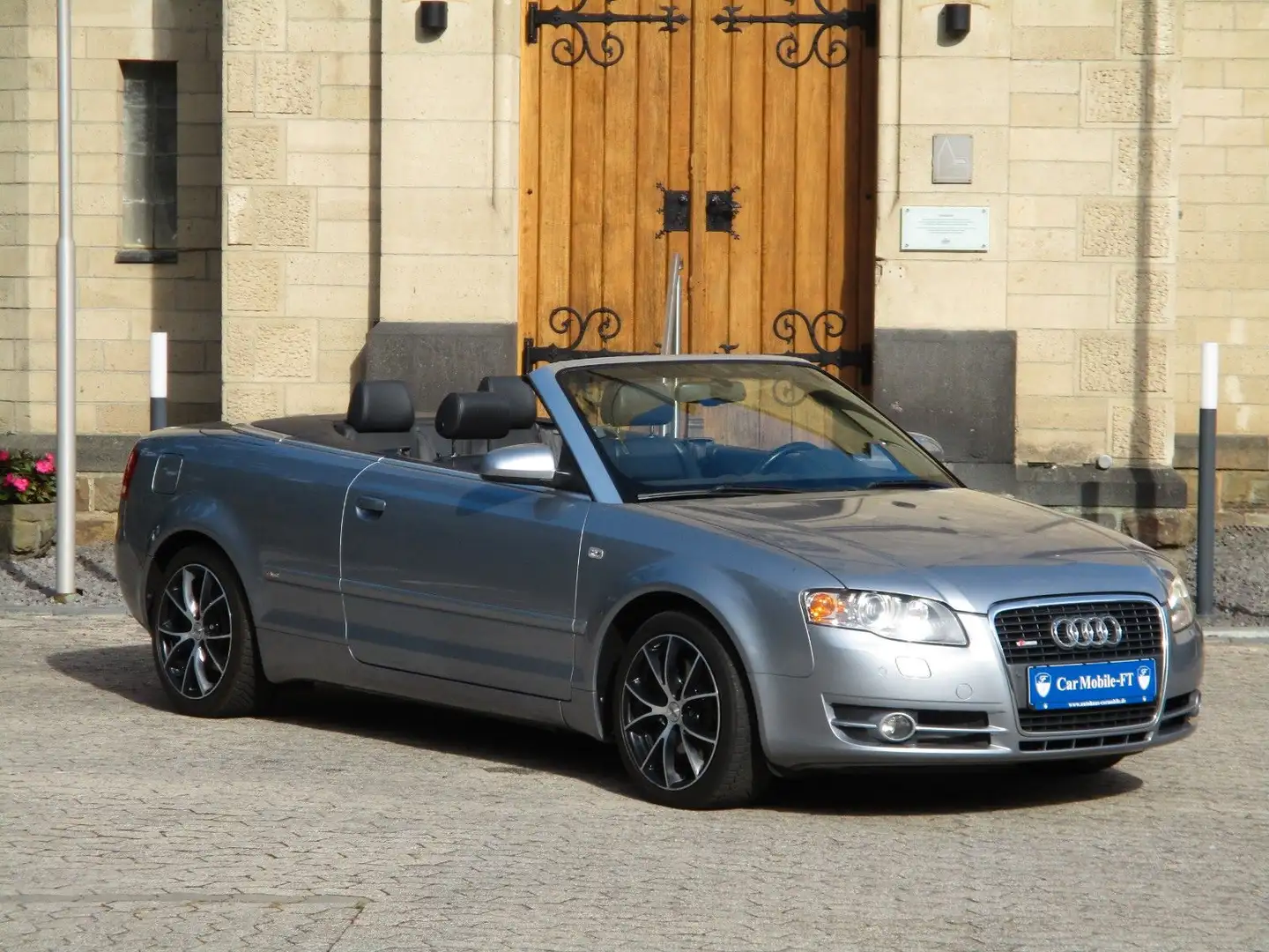 Audi A4 Cabriolet 2.0 TFSI*S.LINE*NAVI*KLIMA*V.LEDER* Silber - 1