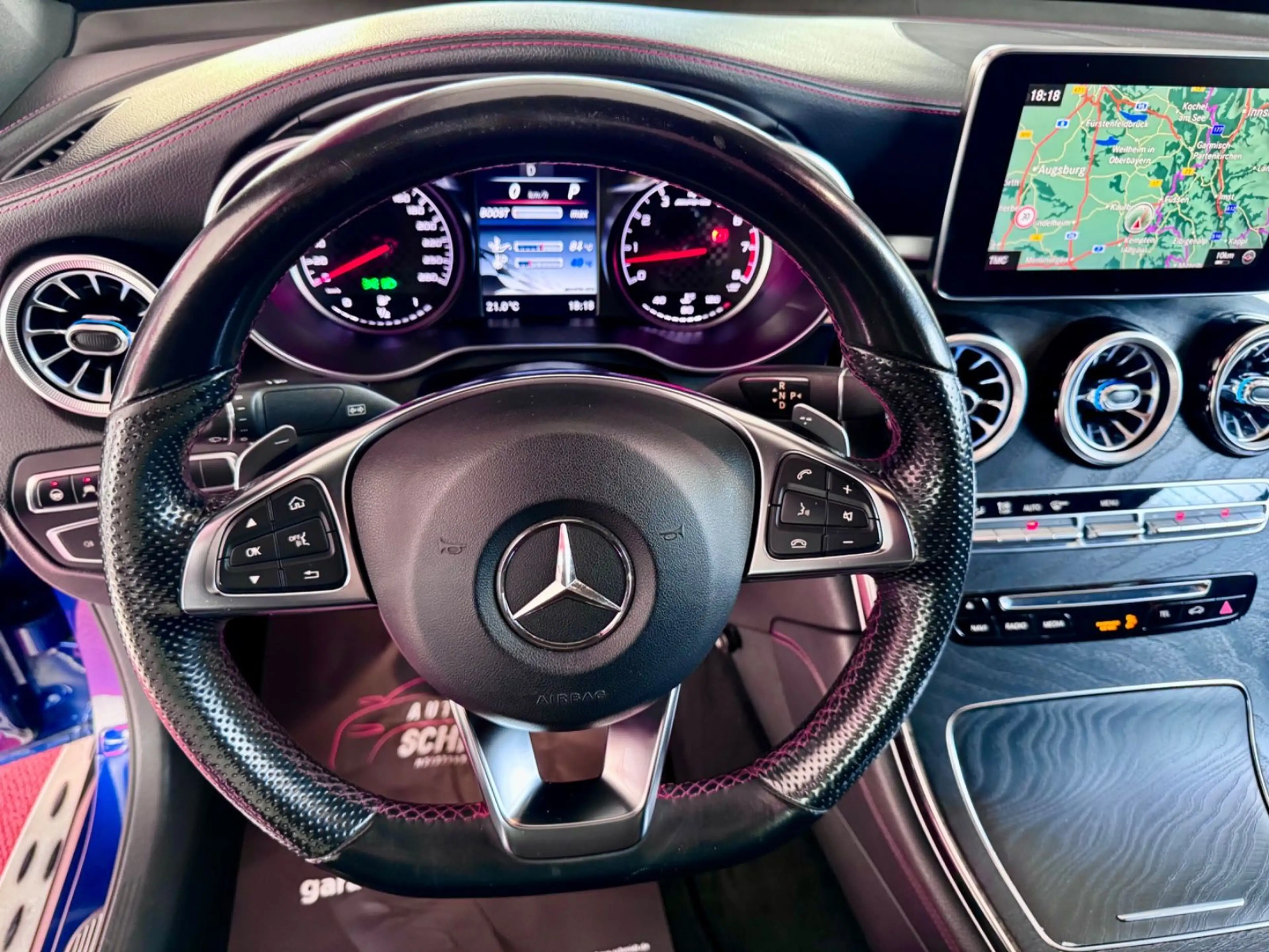 Mercedes-Benz GLC 43 AMG Coupe Burmester Memory Distronic AHK — photo 17