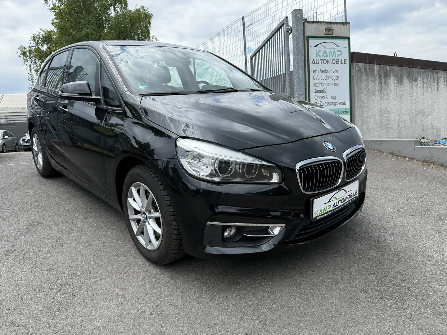 BMW 220 220 i Aus 1 Hand/LED/PDC/NAVi/TEMPO Noir - 2