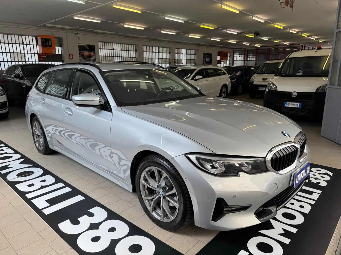 BMW 320 320d 48V Touring Sport Argento - 1
