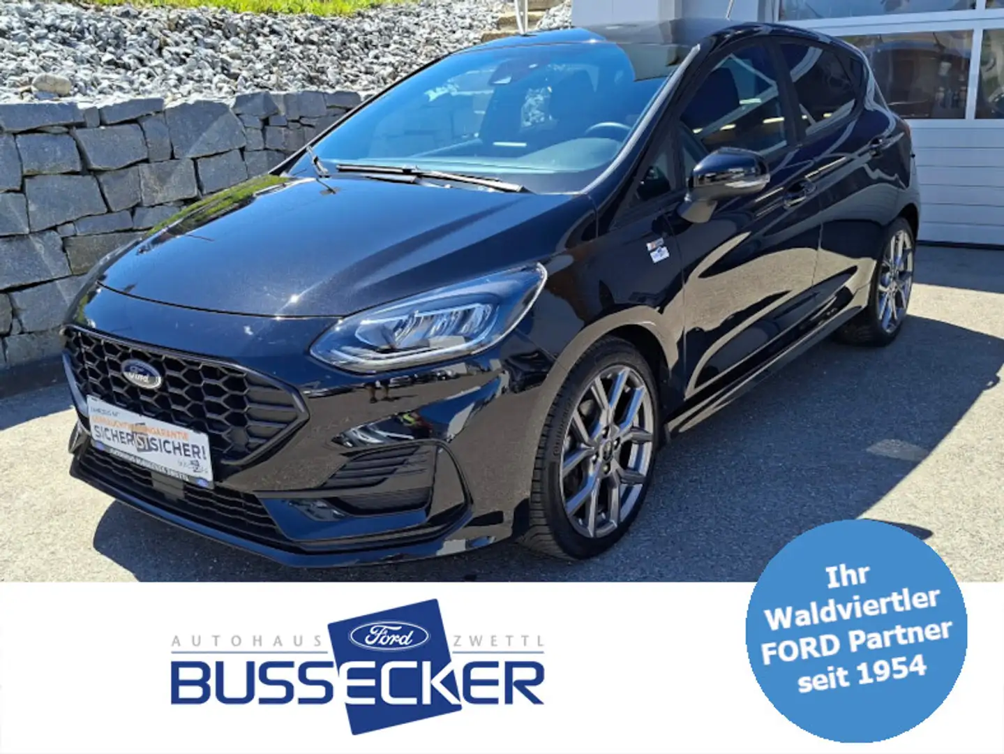 Ford Fiesta ST-Line 1,0 EcoBoost Start/Stop Schwarz - 1
