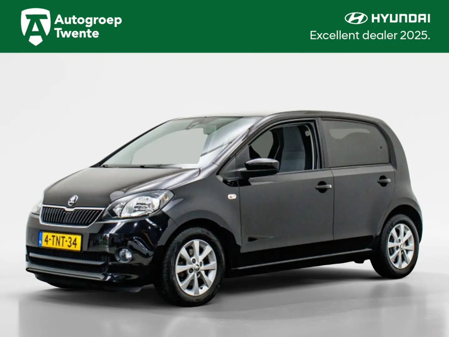 Skoda Citigo 1.0 Greentech Drive | 1e Eigenaar | Airco Negru - 1