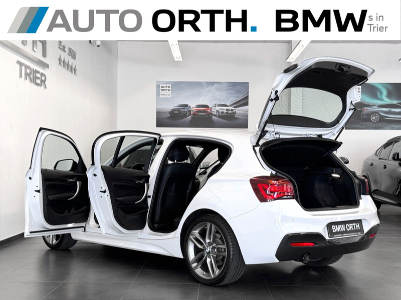 BMW 118 i M-SPORT SCHALTER LEDER NAVI LED SHZ PDC 18" — photo 10