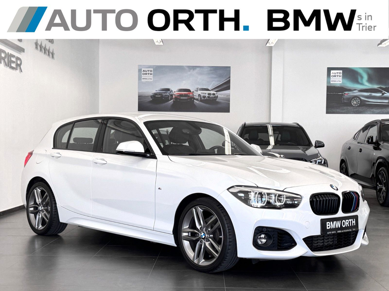 BMW 118 i M-SPORT SCHALTER LEDER NAVI LED SHZ PDC 18" — photo 3