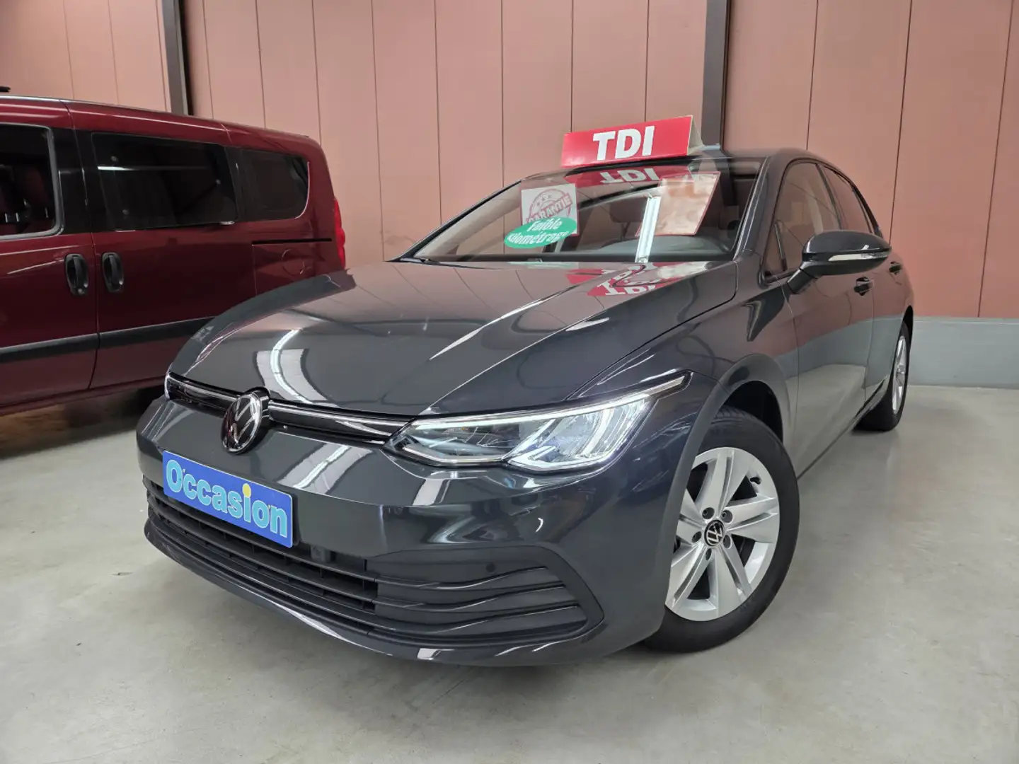 Volkswagen Golf VIII TDI BOITE AUTO. 116CV Gris - 1
