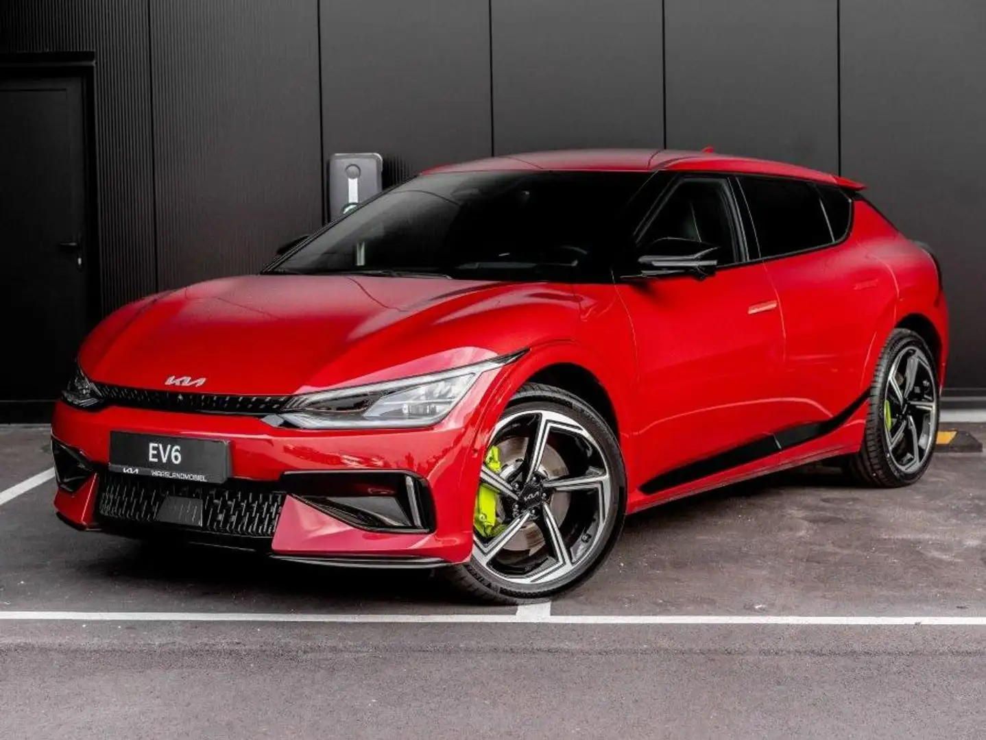 Kia EV6 GT | 585pk | Meridian Sound | 360° Cam | Full ! Rouge - 1