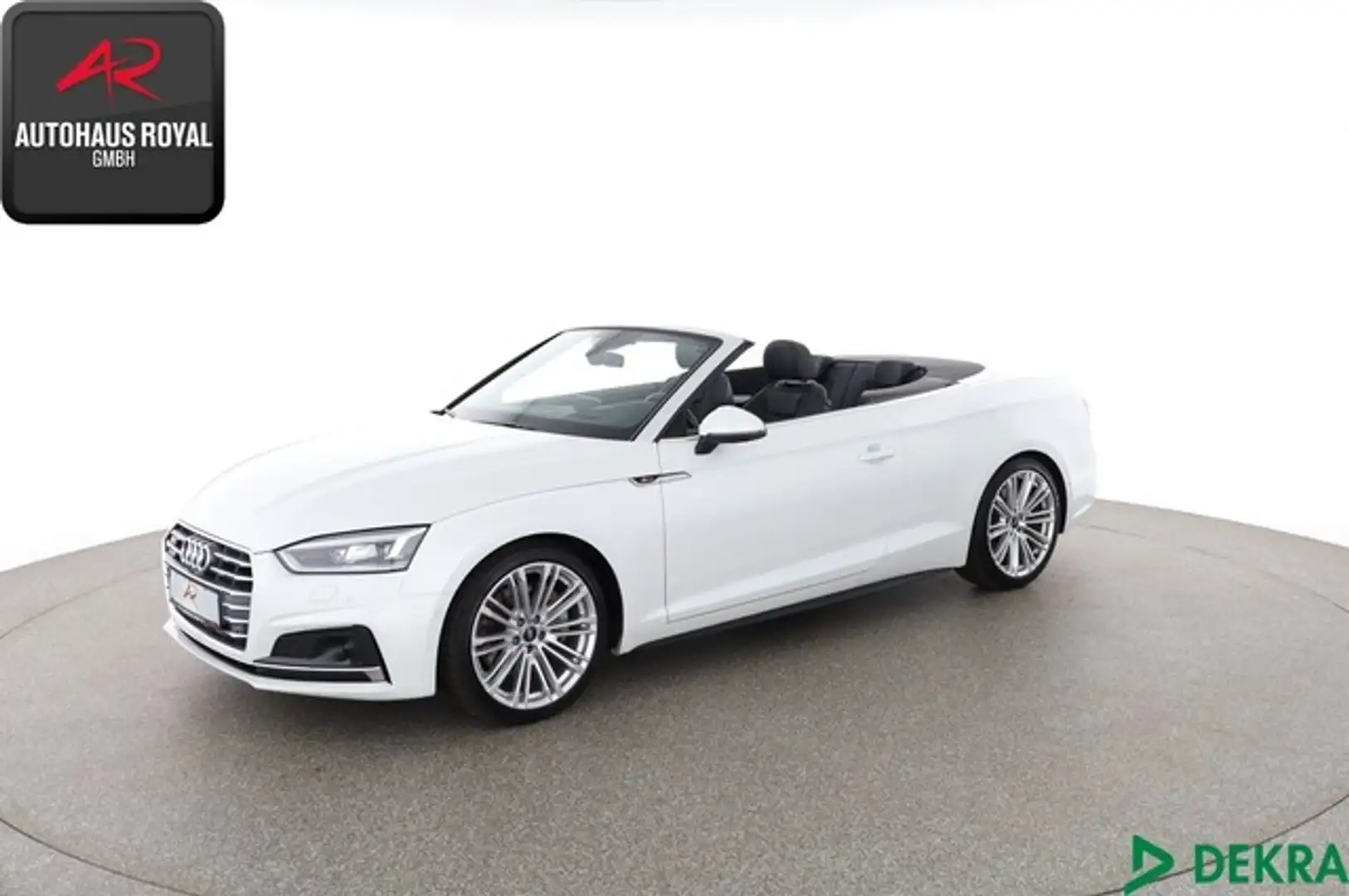 Audi A5 Cabrio 2.0 TFSI 3x S LINE HUD,360GRAD,KEYLESS Alb - 1