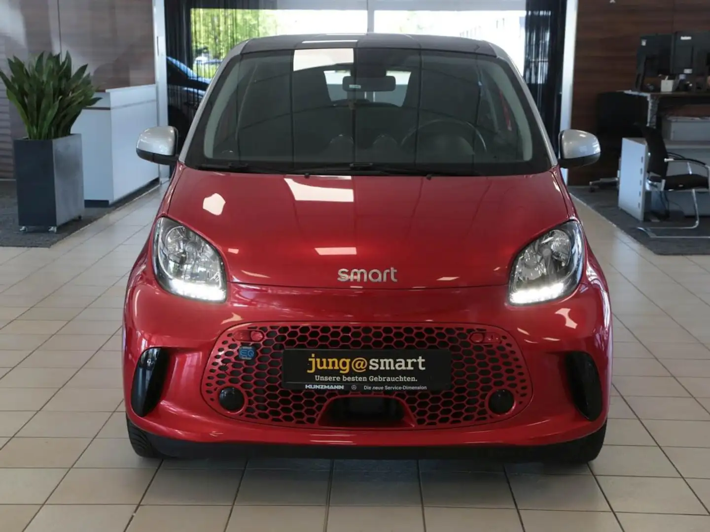smart forFour EQ  passion Plus 22kW Panorama Kamera Rot - 2