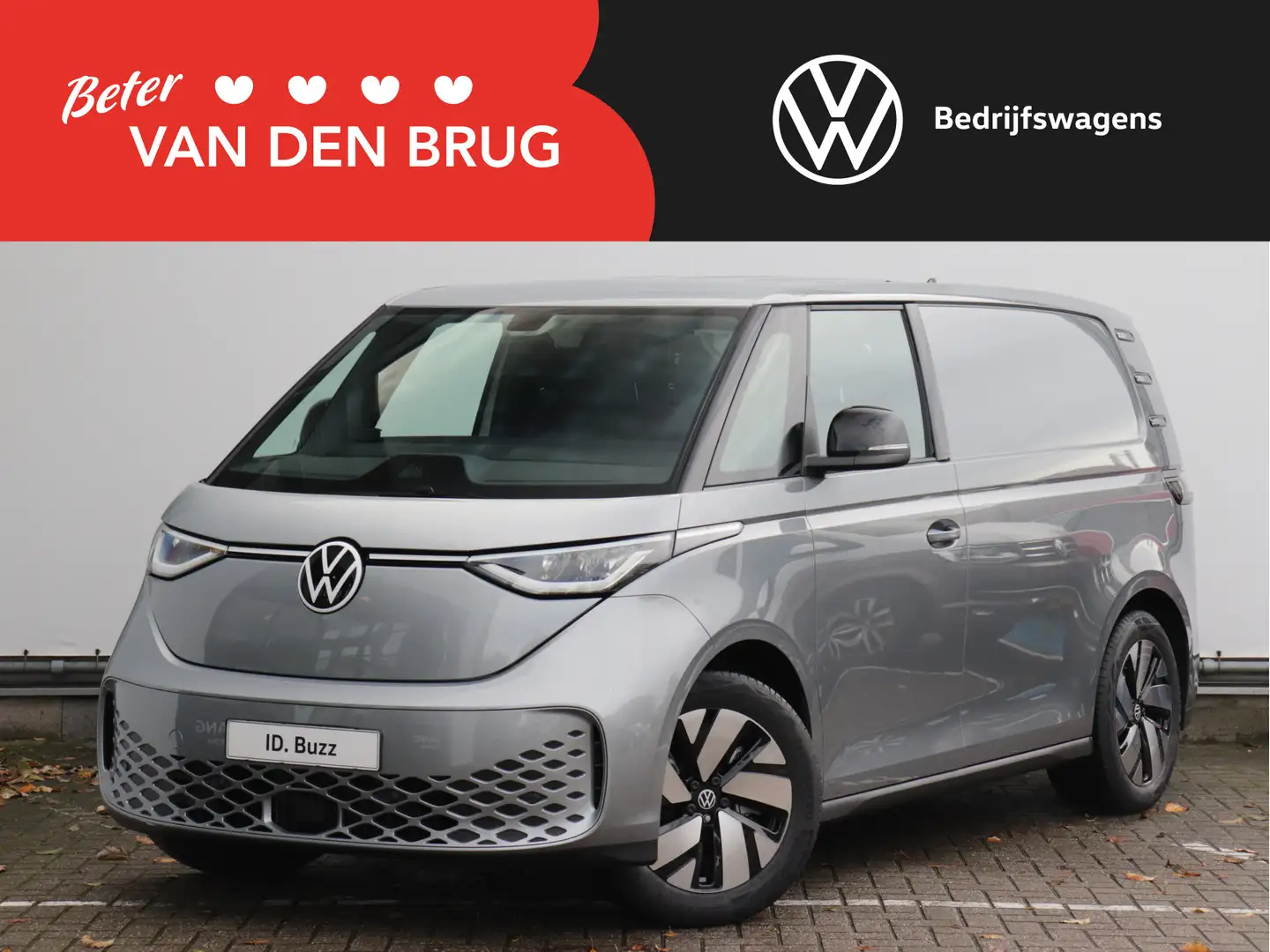 Volkswagen ID. Buzz Cargo ID.Buzz L1H1 77 kWh 204pk | Wegklapbare trekhaak | Argent - 1