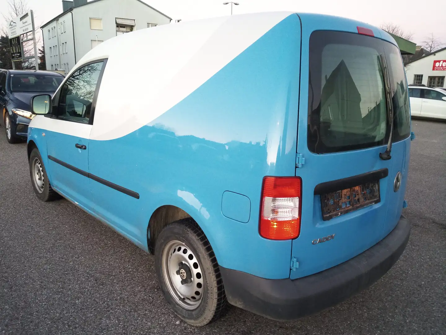 Volkswagen Caddy Kasten EcoFuel 2,0 Benzin/Erdgas CNG *Pickerl neu* Weiß - 2
