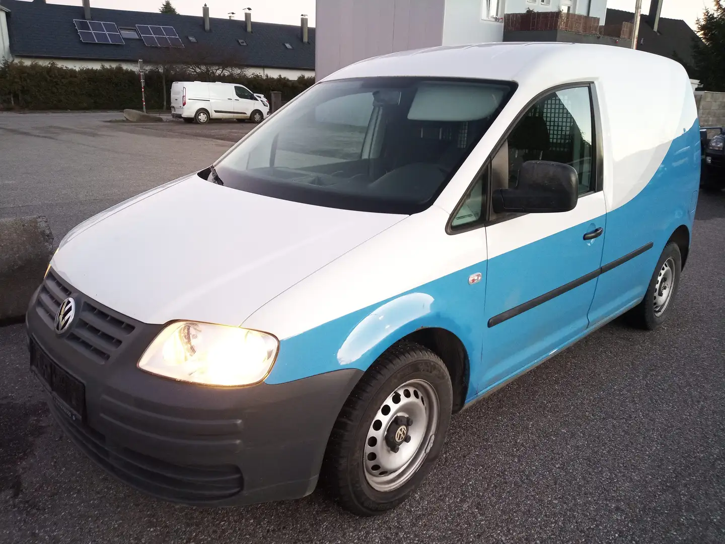 Volkswagen Caddy Kasten EcoFuel 2,0 Benzin/Erdgas CNG *Pickerl neu* Weiß - 1