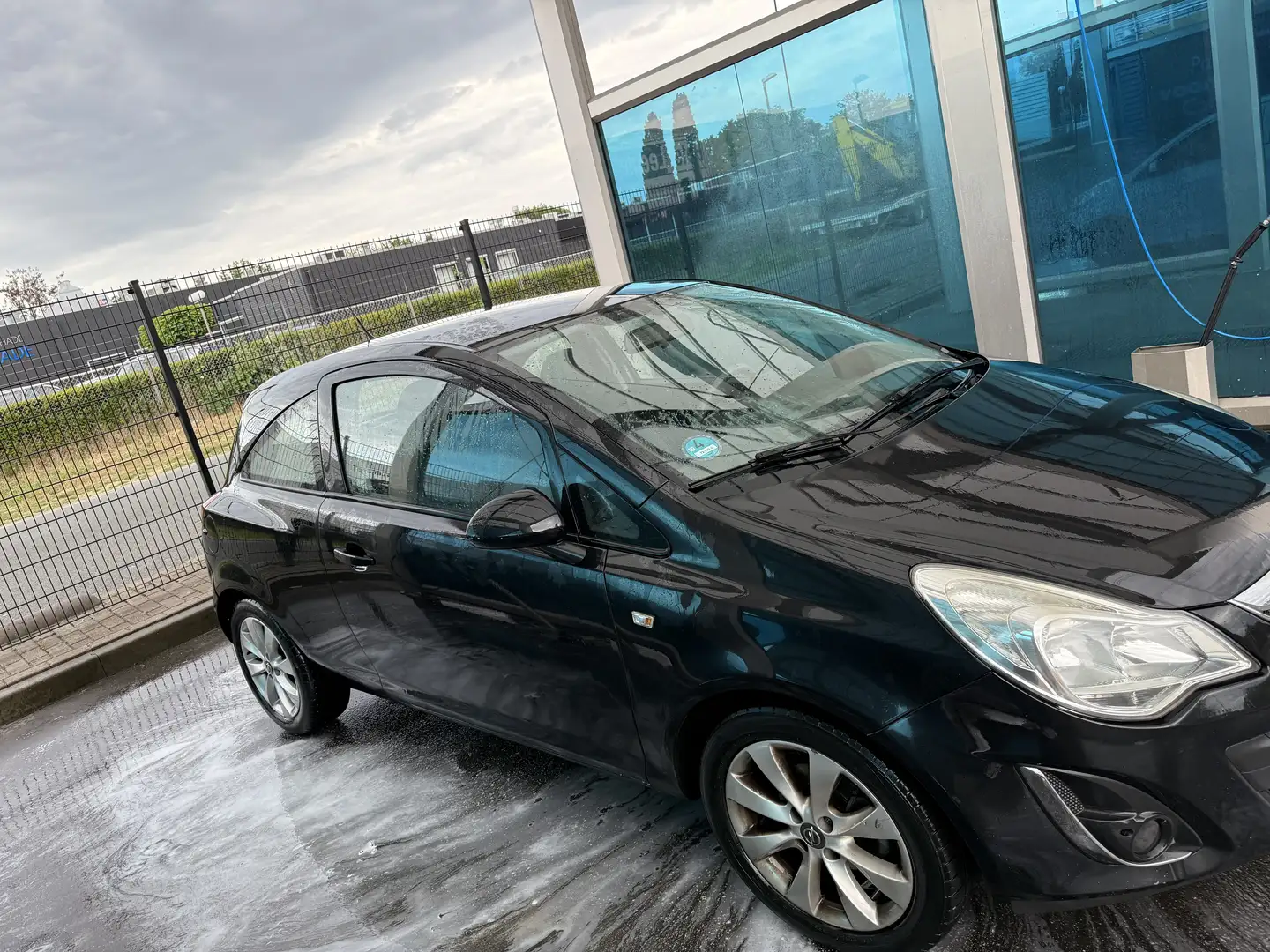 Opel Corsa 1.2 EcoF. An.Edition - LPG verwijderd Schwarz - 2