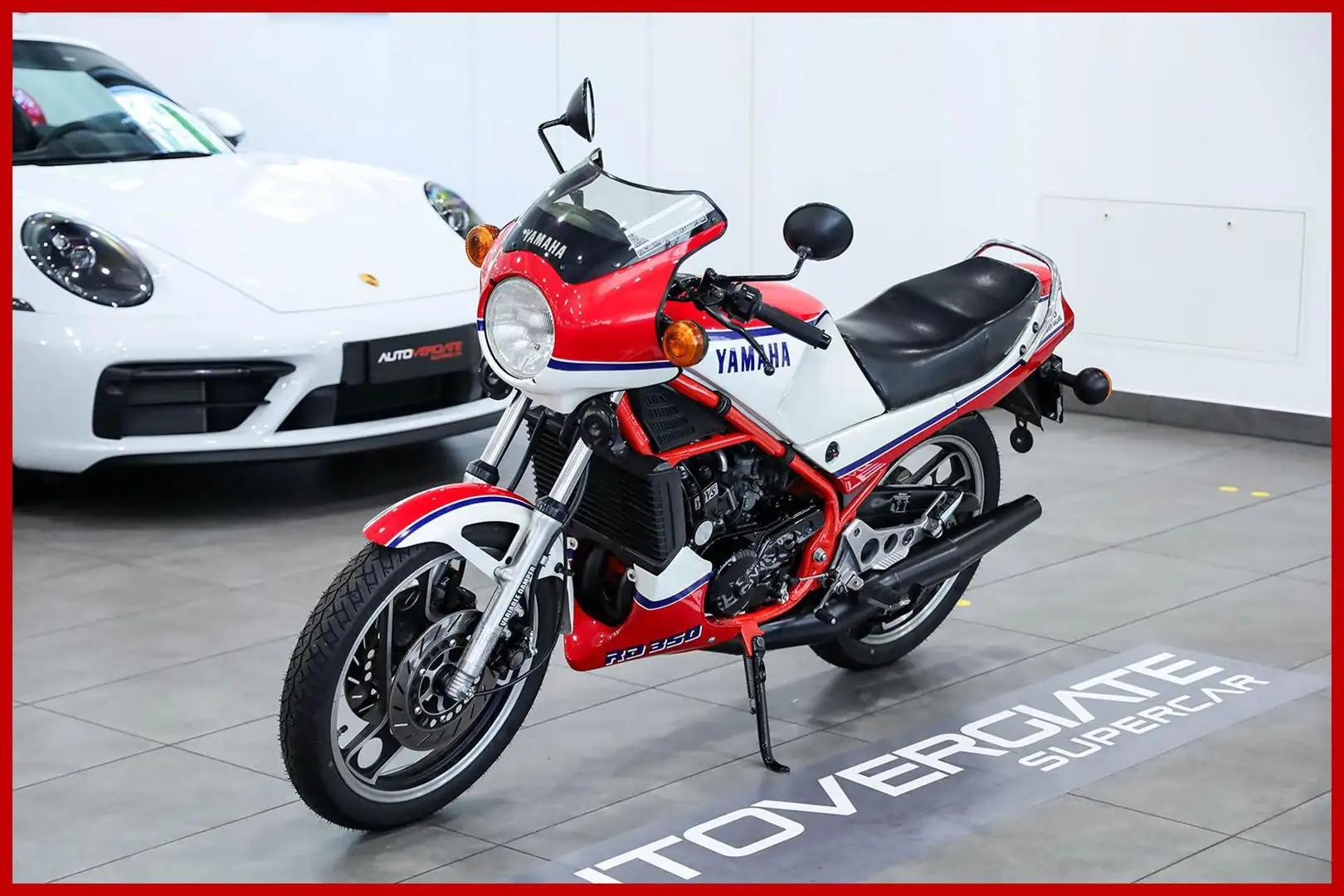 Yamaha RD 350 ASI TARGA ORO - TARGA ORIGINALE Roşu - 1