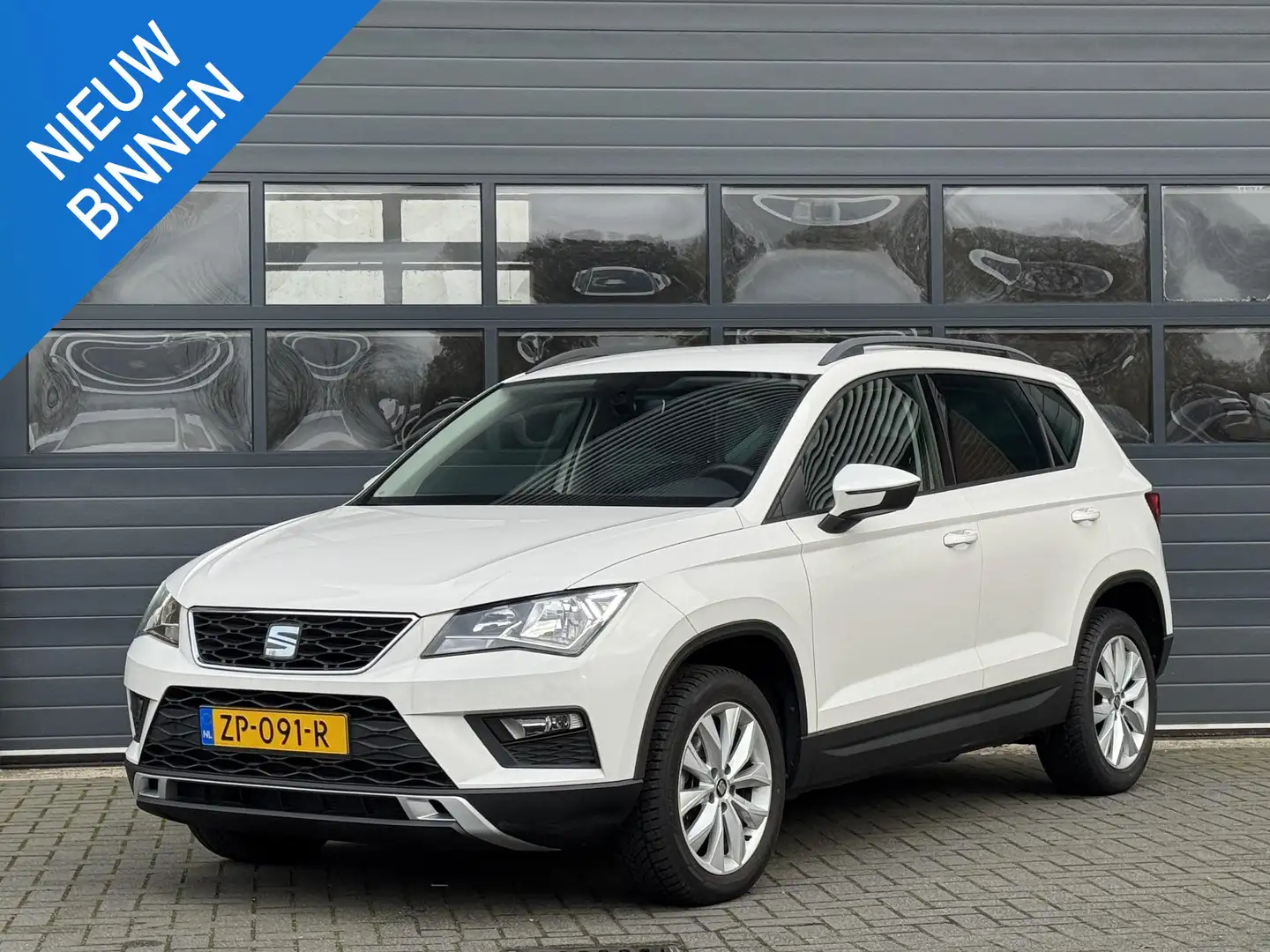 SEAT Ateca 1.5 TSI STYLE I AUTOMAAT I ALCANTARA I APPLE CARPL Blanc - 1