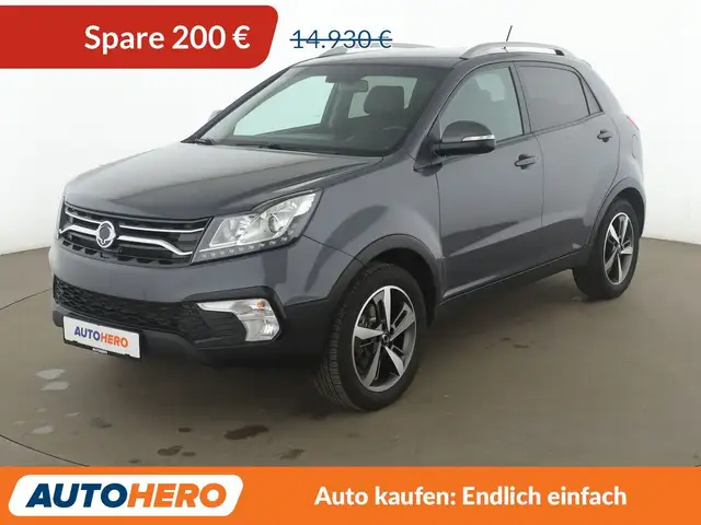 SsangYong Korando 2.2 TD Sapphire 4x2 Aut*NAVI*TEMPO*CAM*PDC*SHZ*