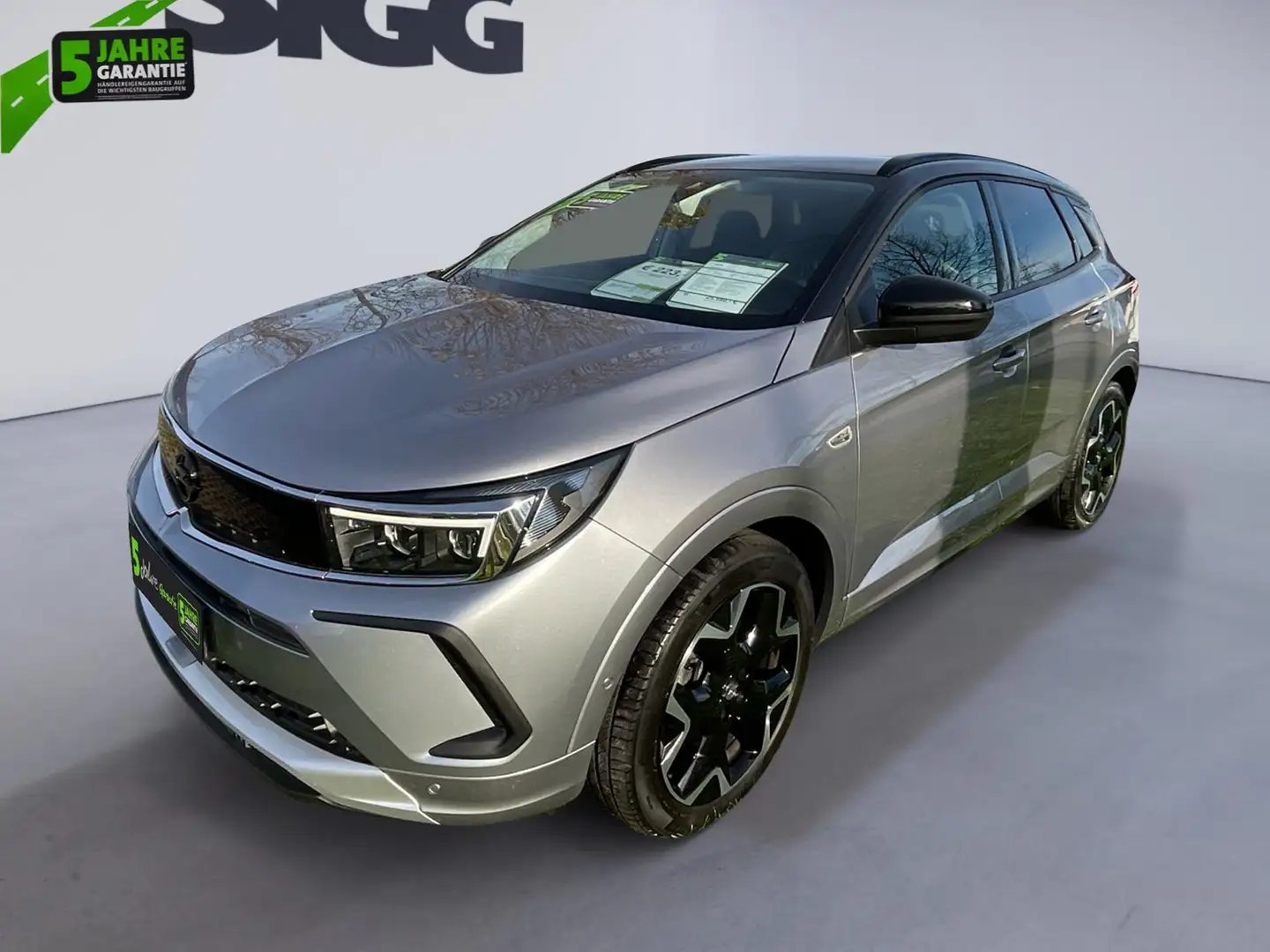 Opel Grandland 1.6 Turbo Ultimate LED, Navi, Gris - 2