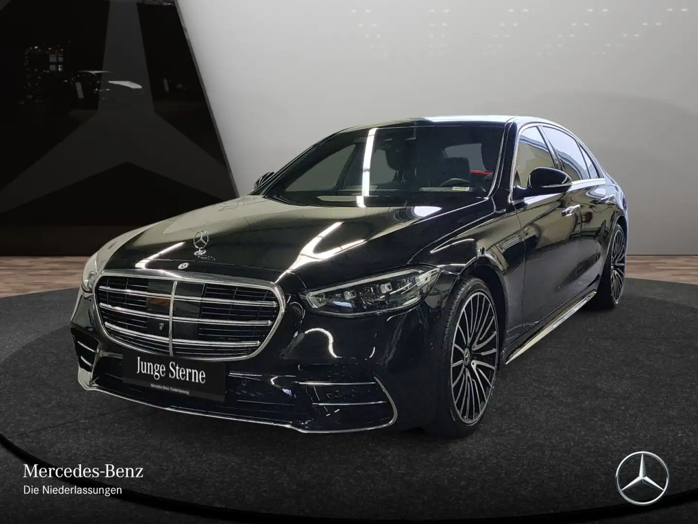 Mercedes-Benz S 600 S 580 L 4M AMG+PANO+MULTIBEAM+BURMESTER3D+FAHRASS Schwarz - 2